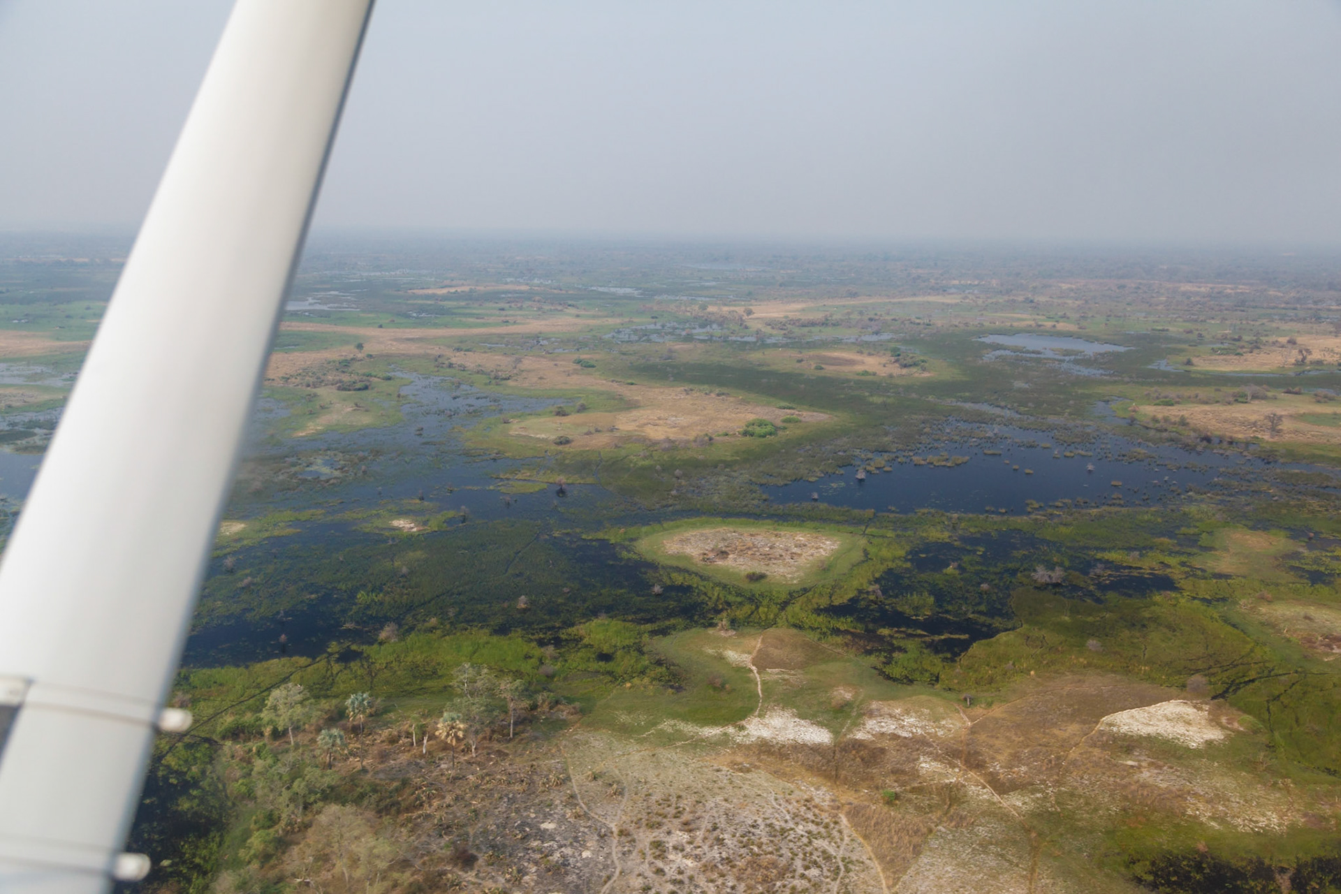 The Okavango by air