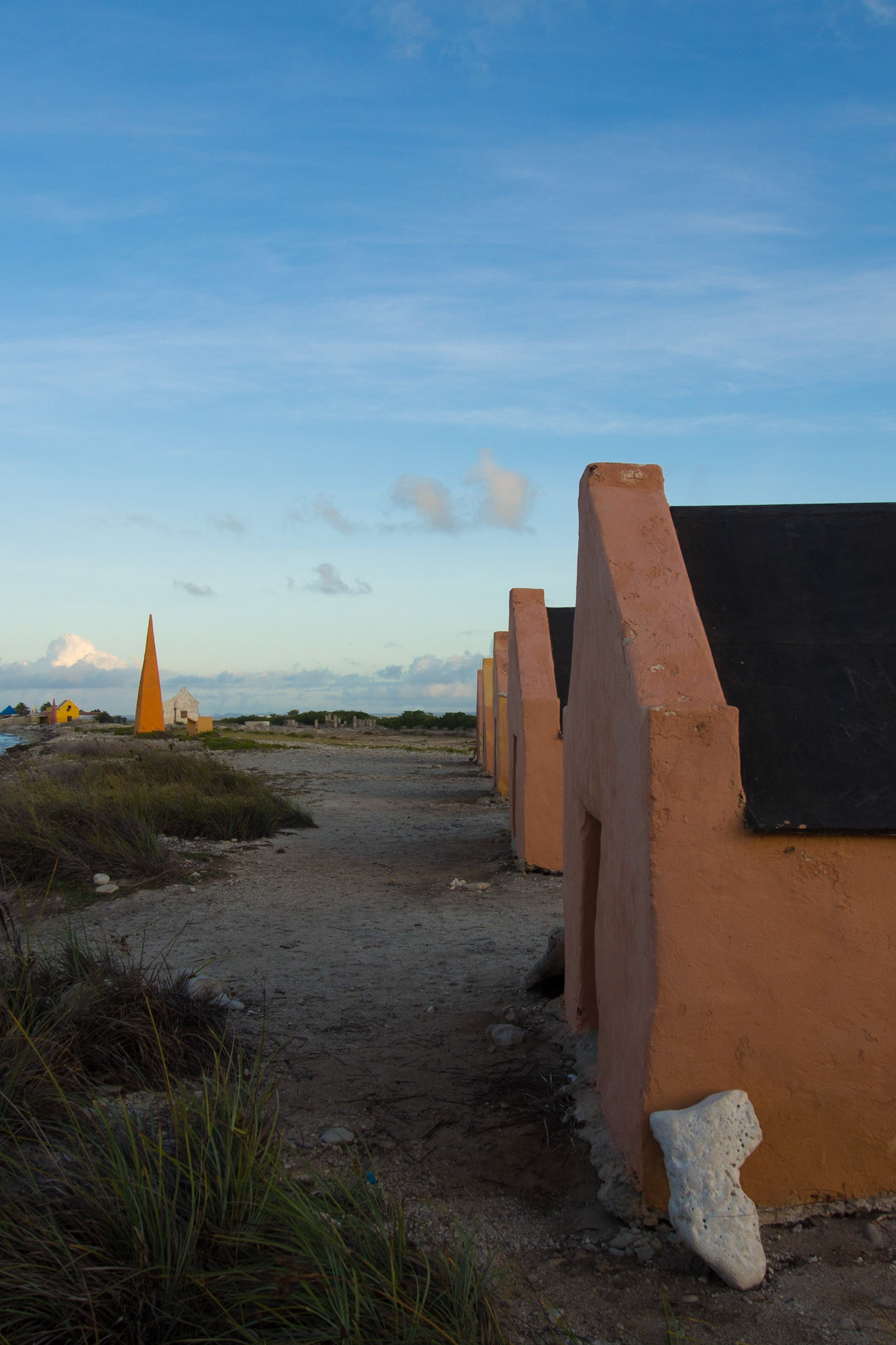 Slave huts at Red Slave