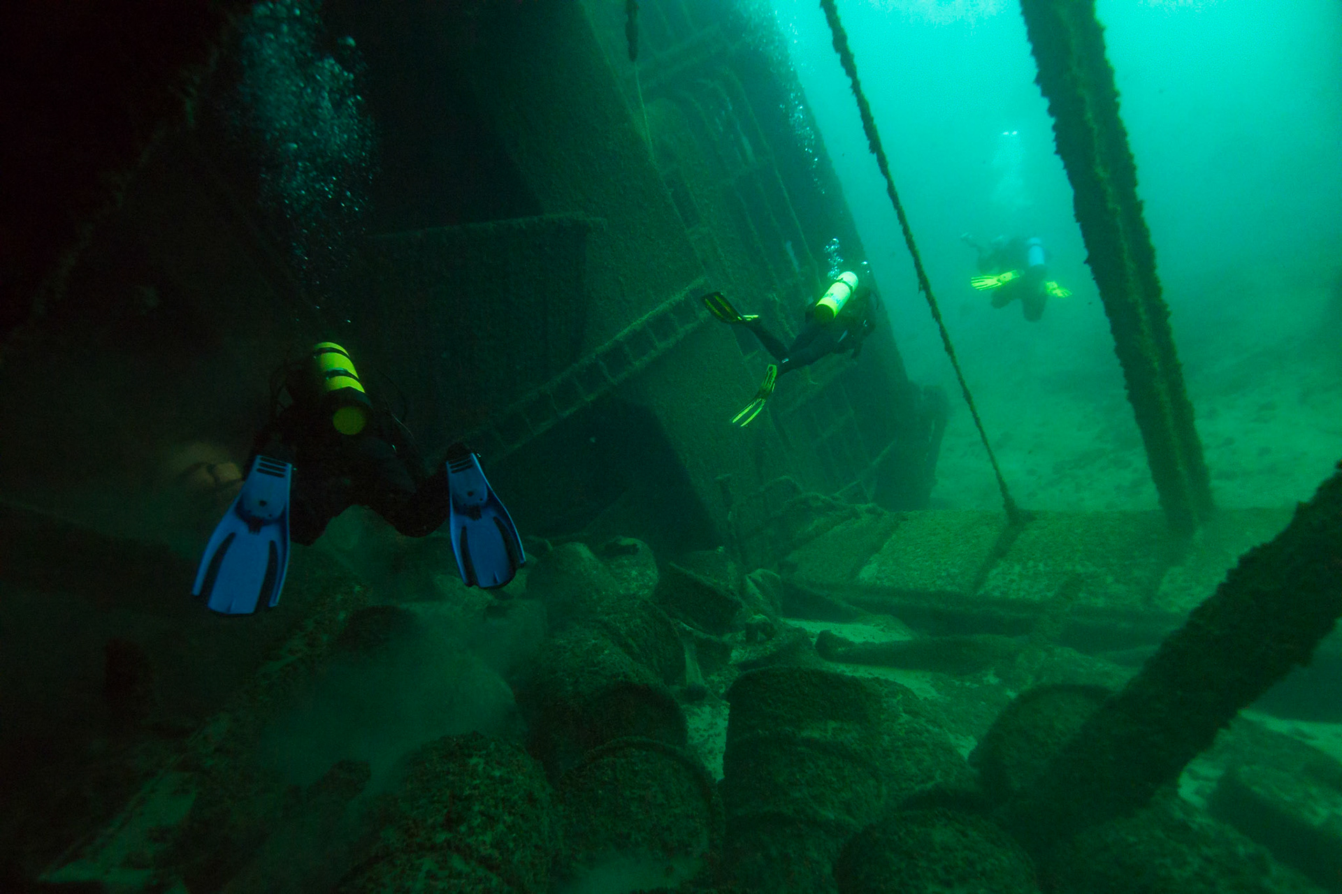 Dean Nolan on the Prins Willem V