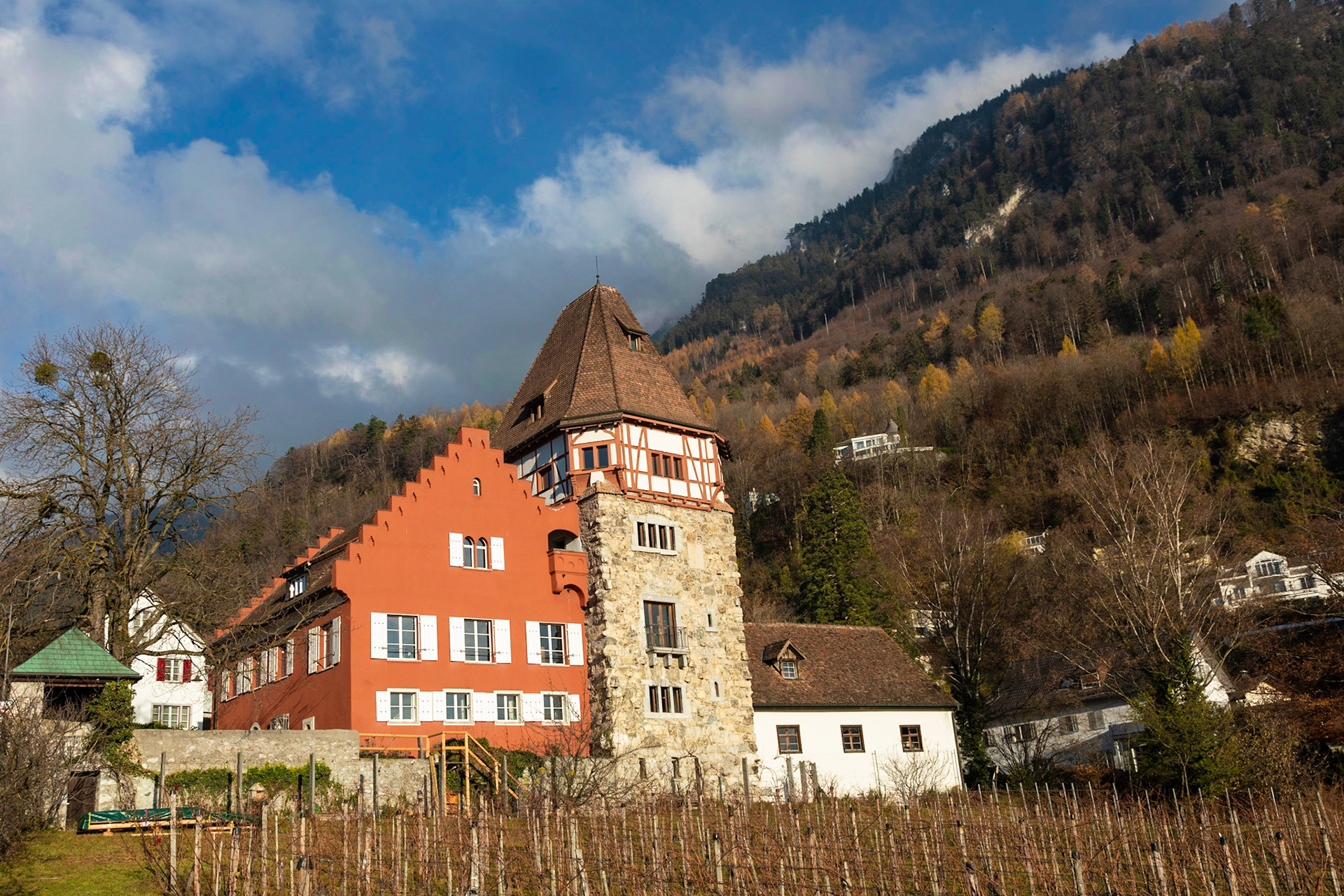 The Red House, Vaduz, Liechtenstein