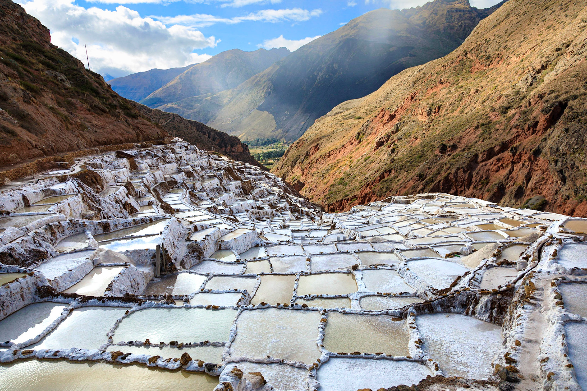 Salt pans of Maras