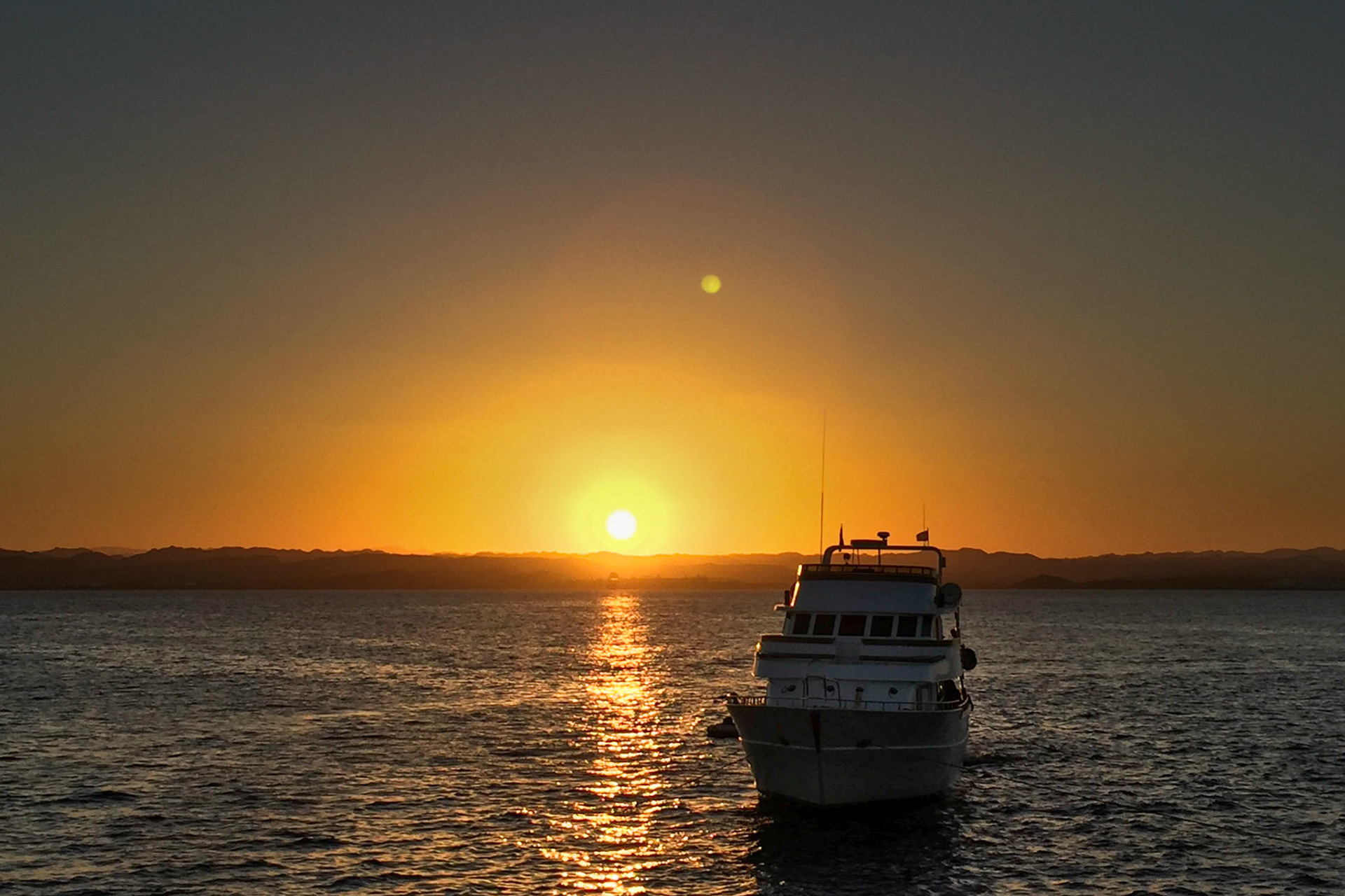 Sunset on the Red Sea