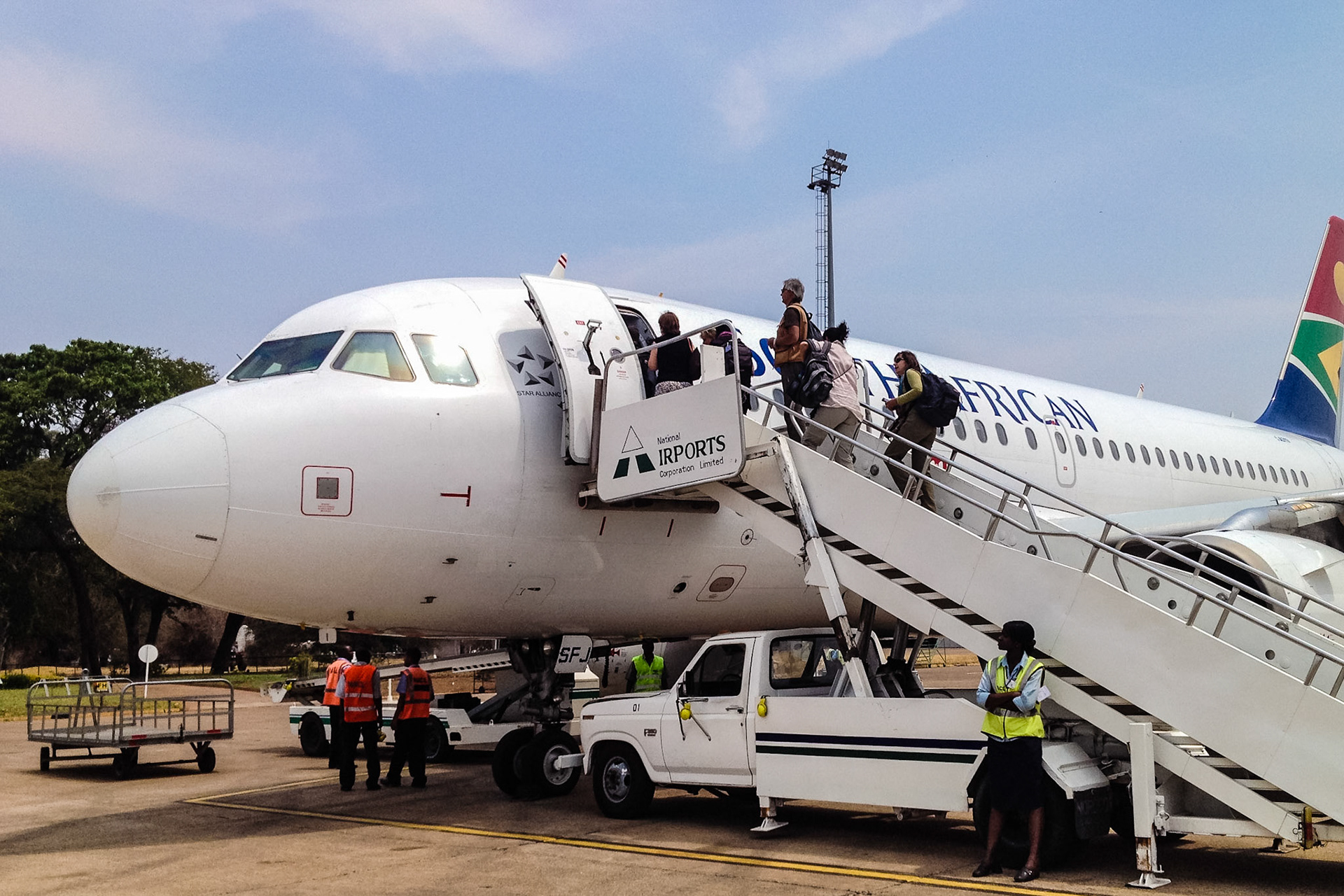 Leaving Zambia
