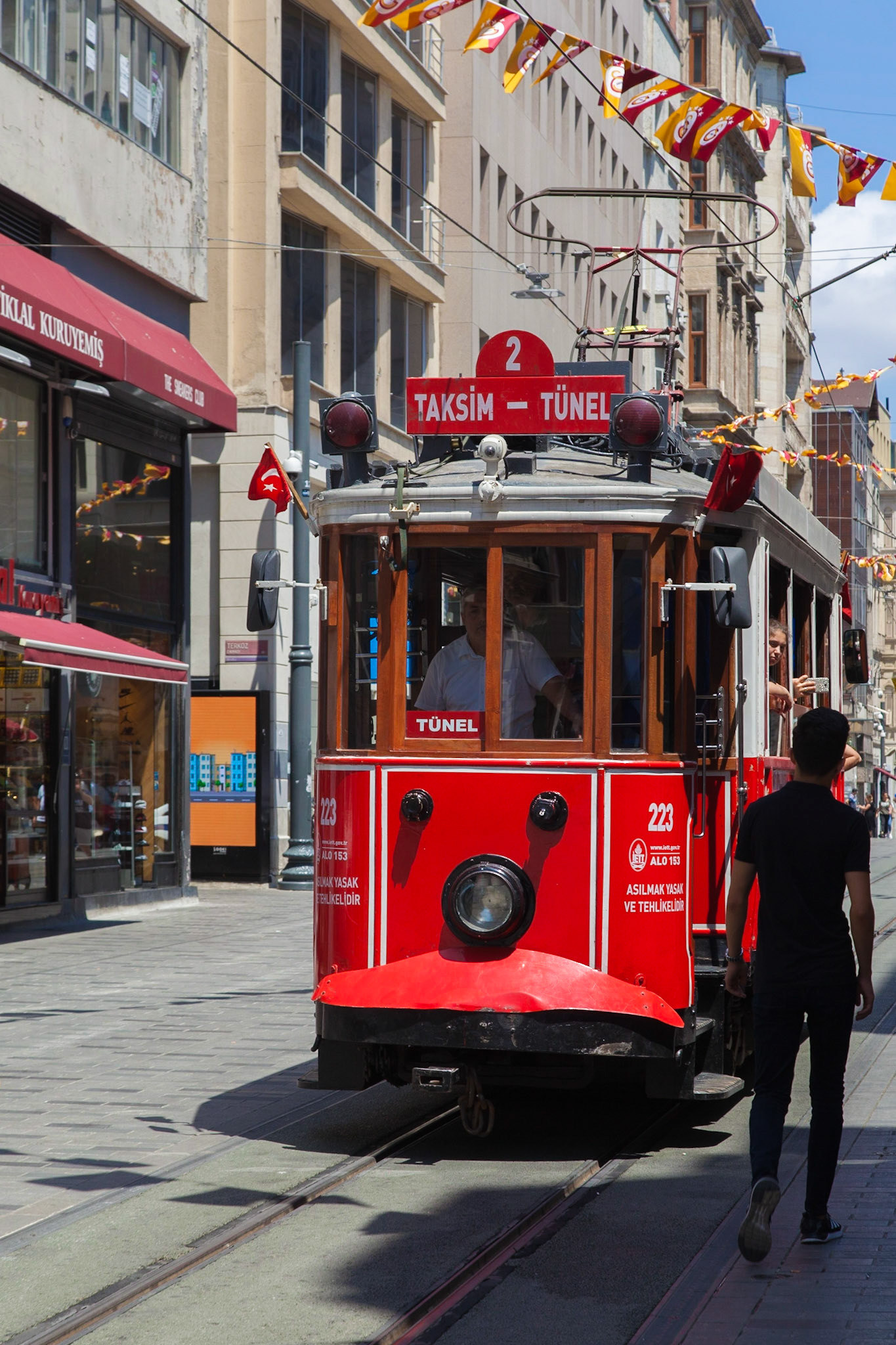 Streetcar in Taksim