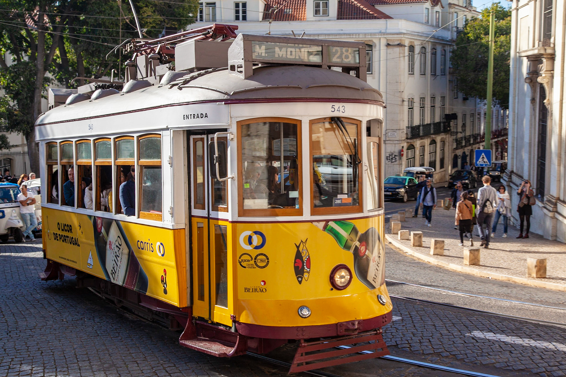 Steetcar in Lisbon