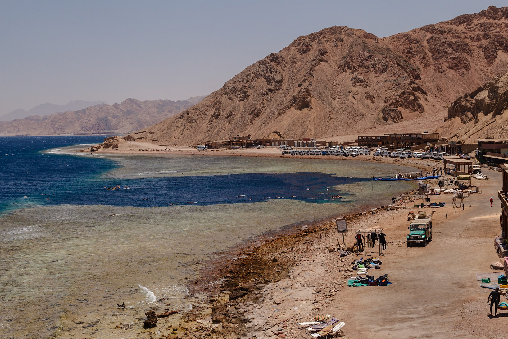 The Blue Hole in Dahab