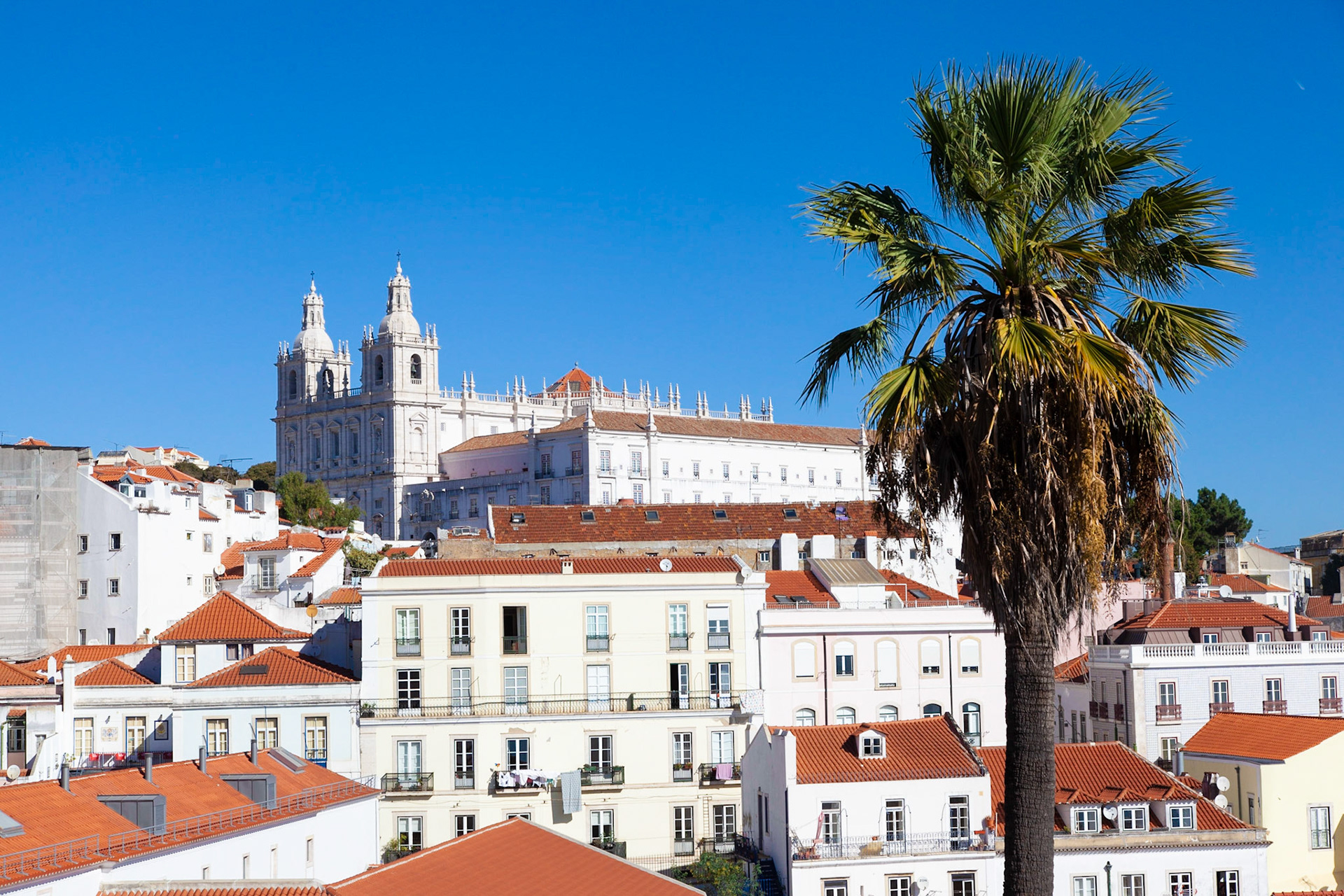View of Lisbon from an overlook