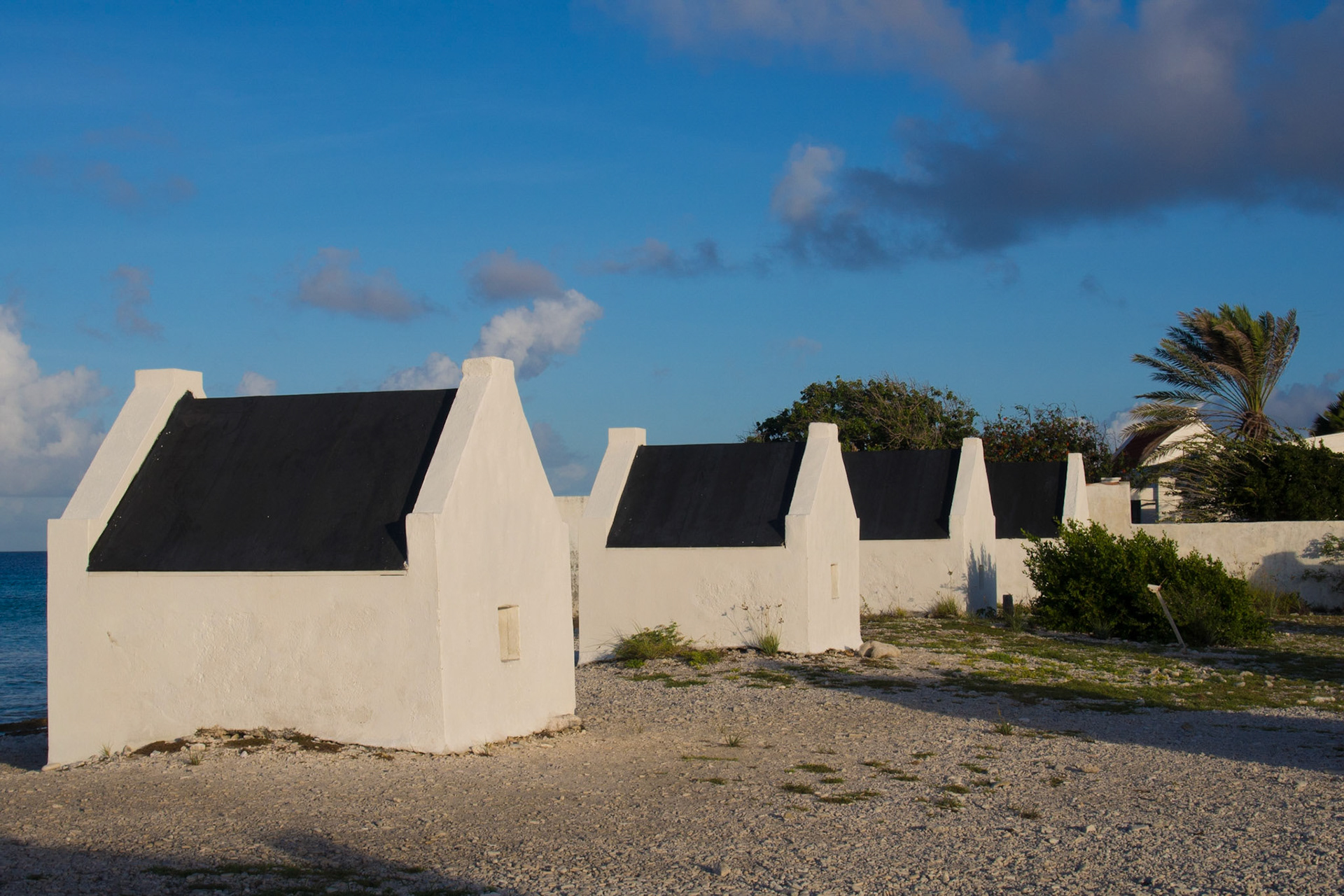 Slave huts at White Slave
