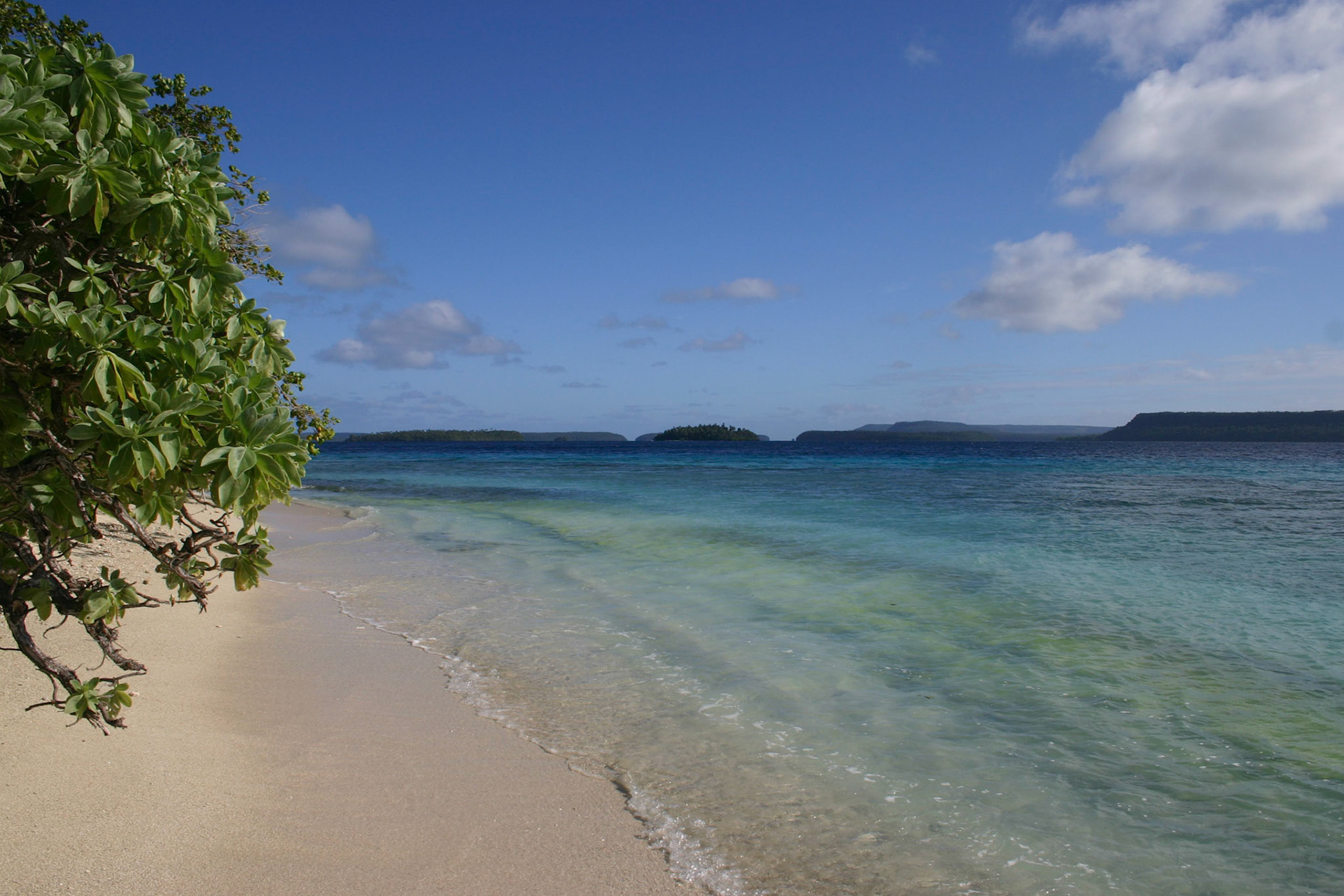 A beach in the outer islands in Vavau group, Tonga