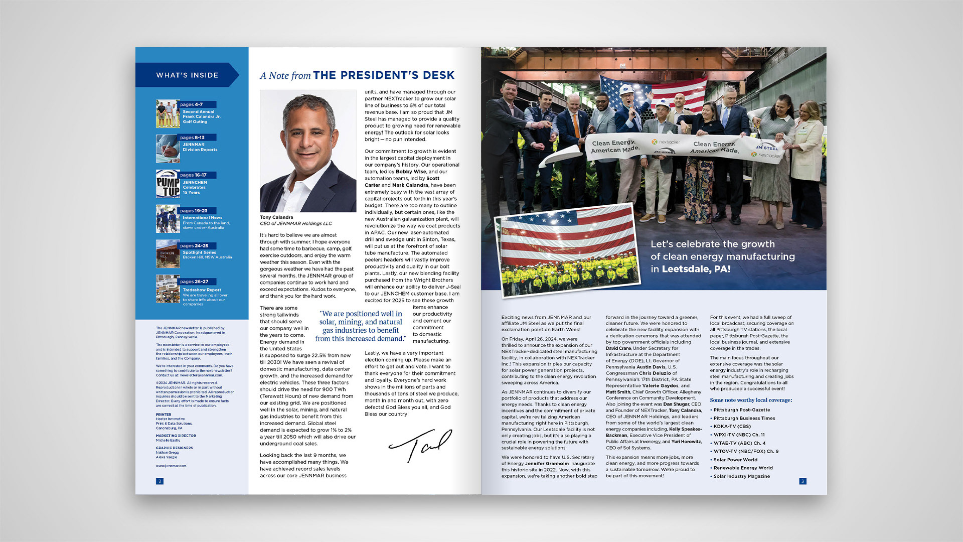 Fall Newsletter