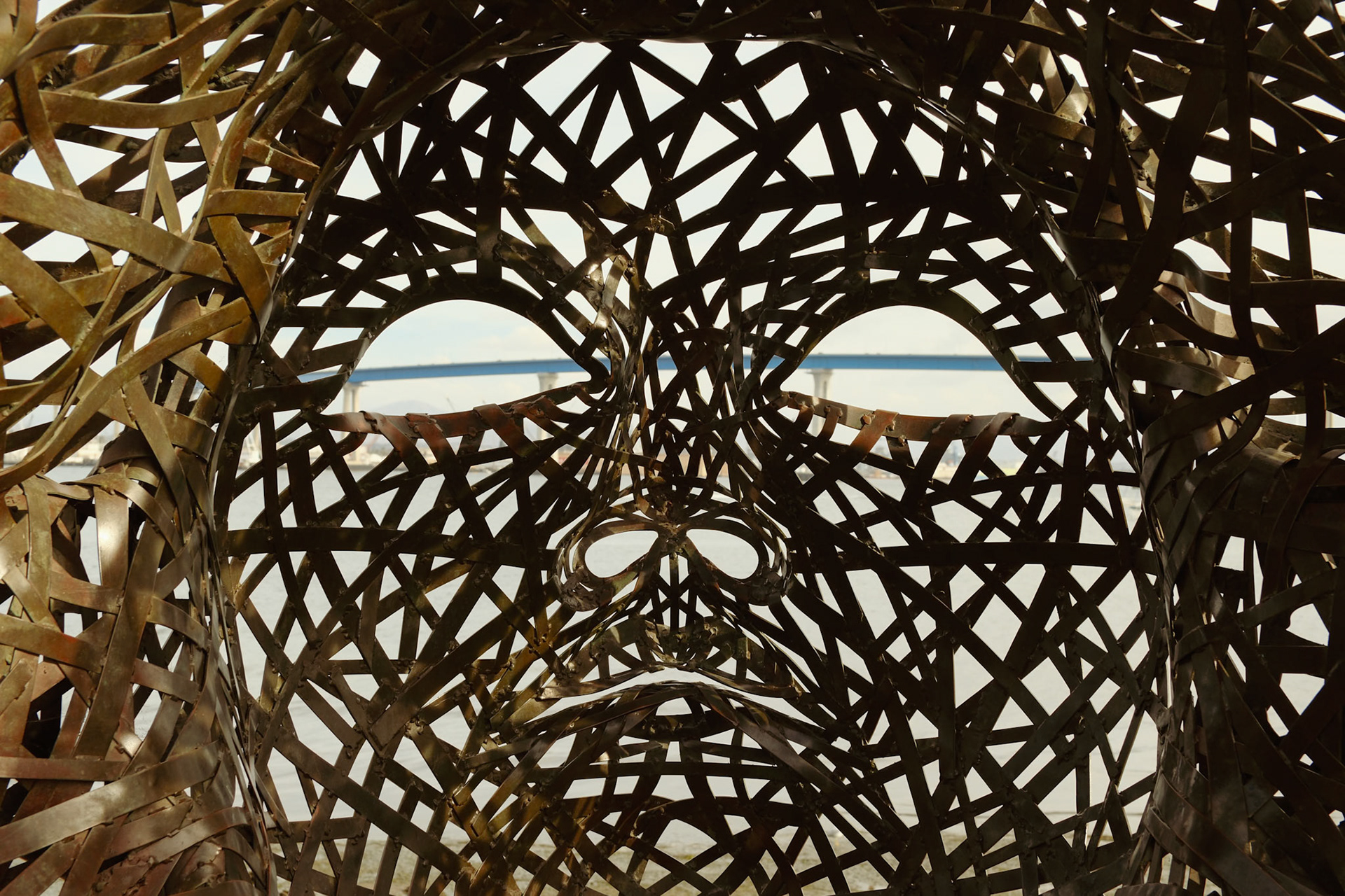 Peering Through at the Coronado Bridge (2024)