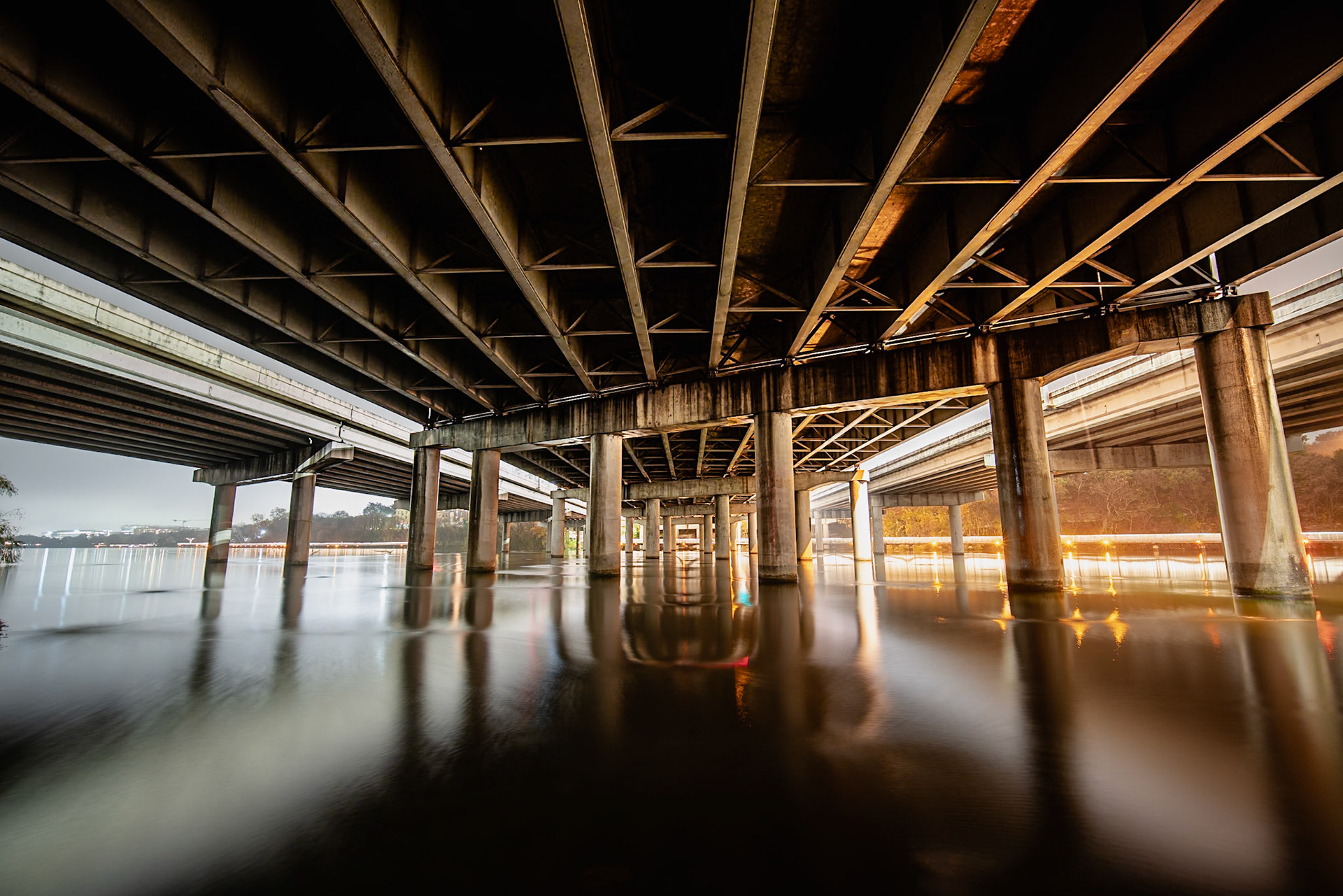 Gold &amp; Silver Under I-35, ATX (2019)