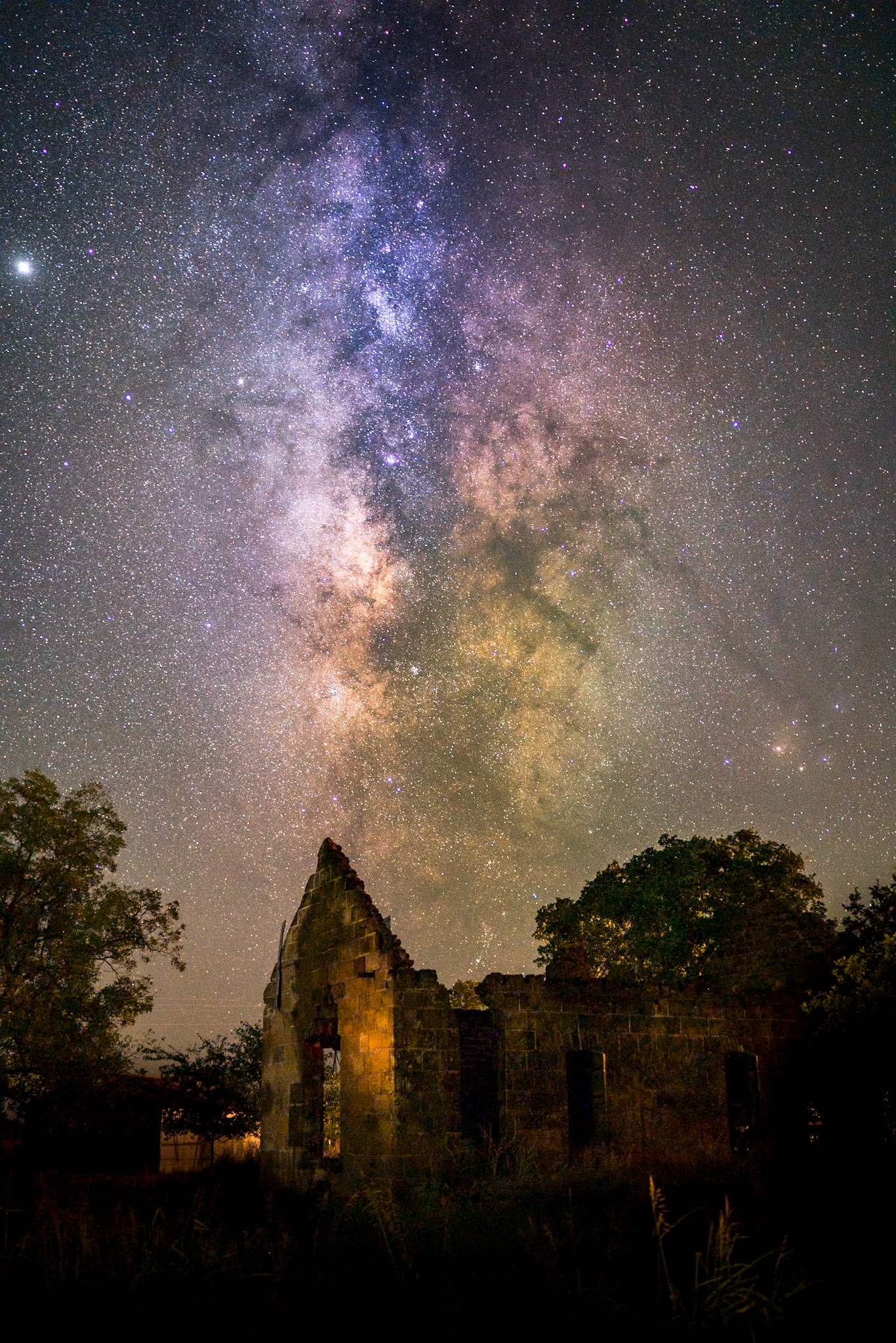 Ruins of the San Fernando Academy, Pontotoc, TX (2020)