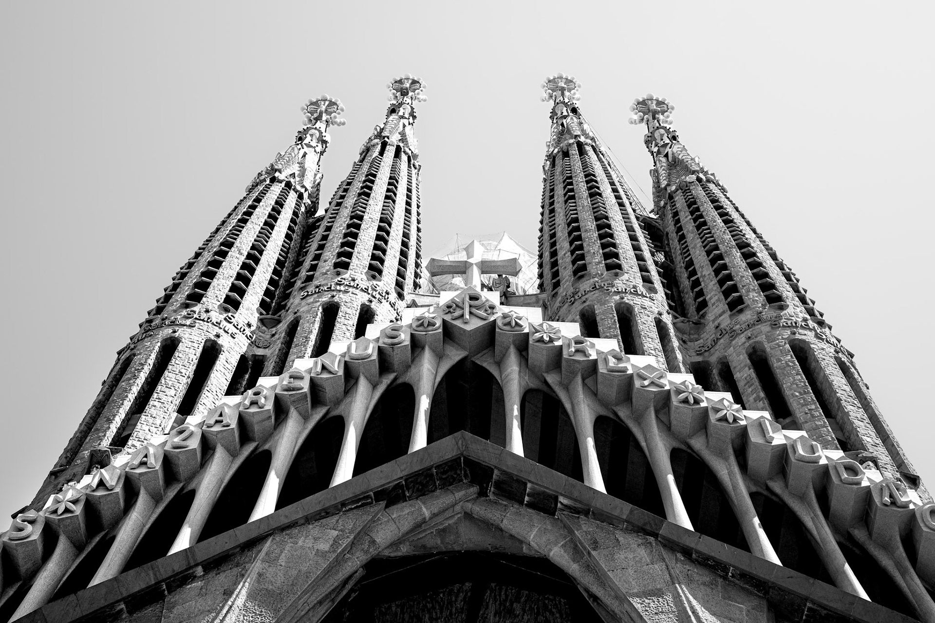 Sagrada Familia BnW, Barcelona, Spain (2024)
