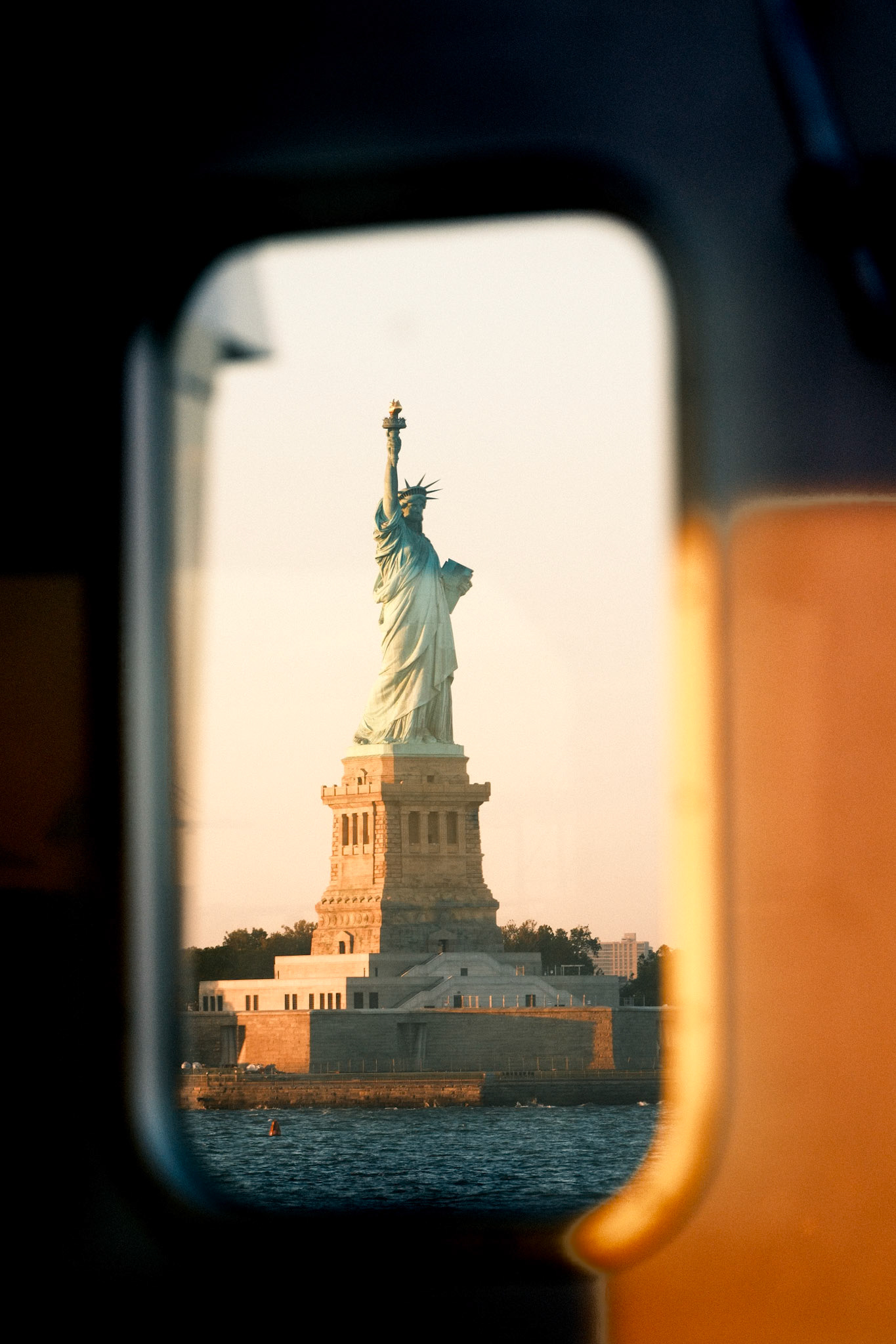 Lady Liberty through a Ferry Window, NYC (2025)