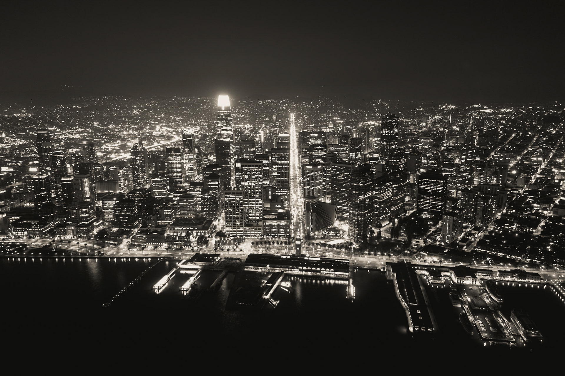 Looking Down Market, SF (2019)