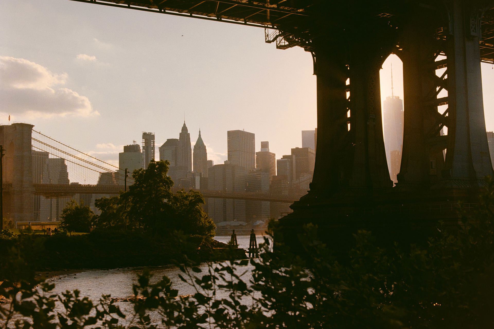 One WTC through Manhattan Bridge (2025)