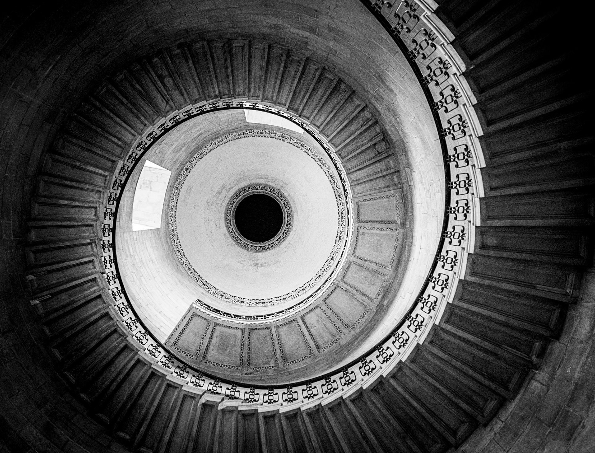 Spiral Stairs in St. Paul's Cathedral, London, UK (2021)