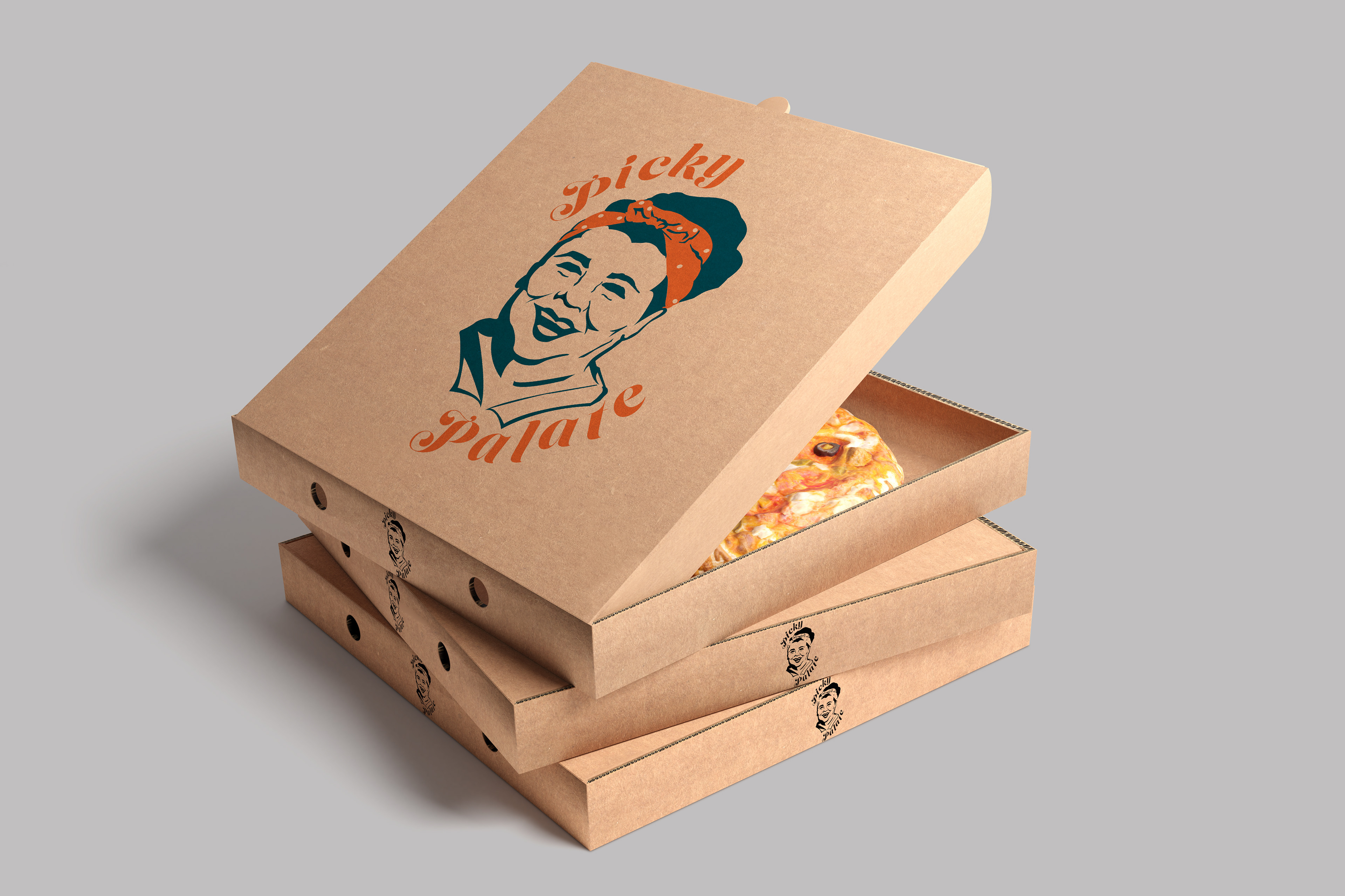 Pizza Box Mockup