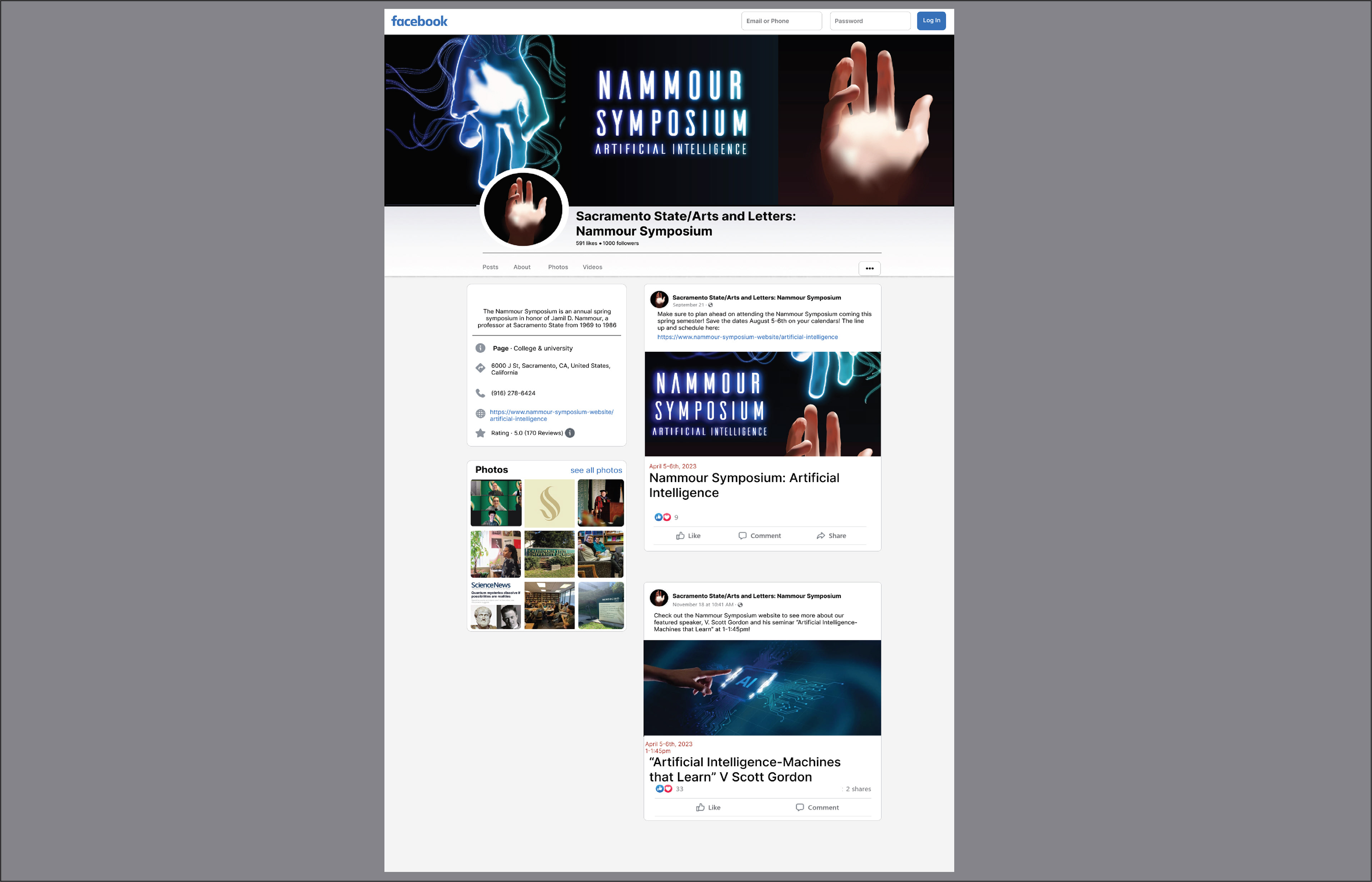 Facebook design