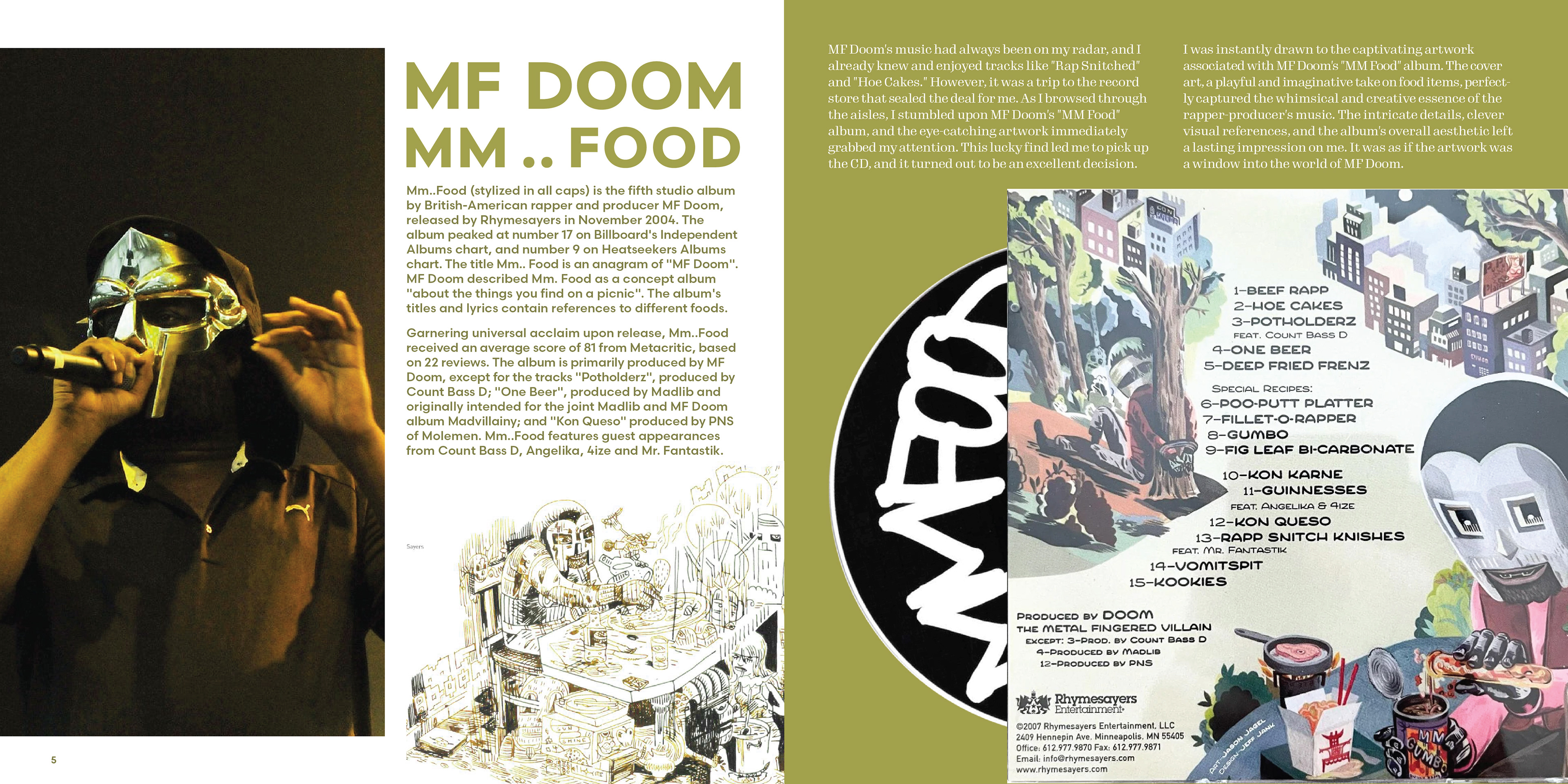 MF DOOM Spread