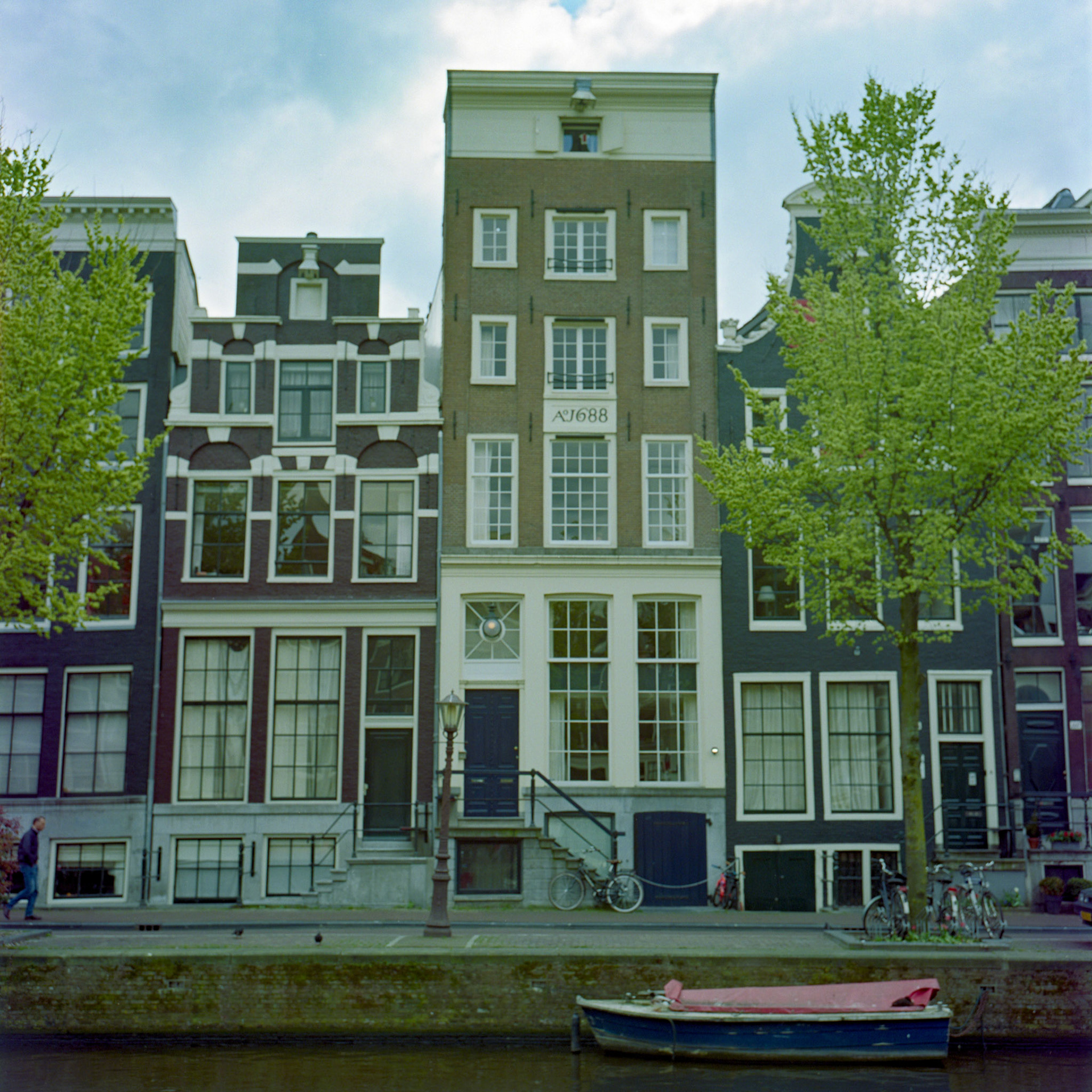 Amsterdam Canal and Boat