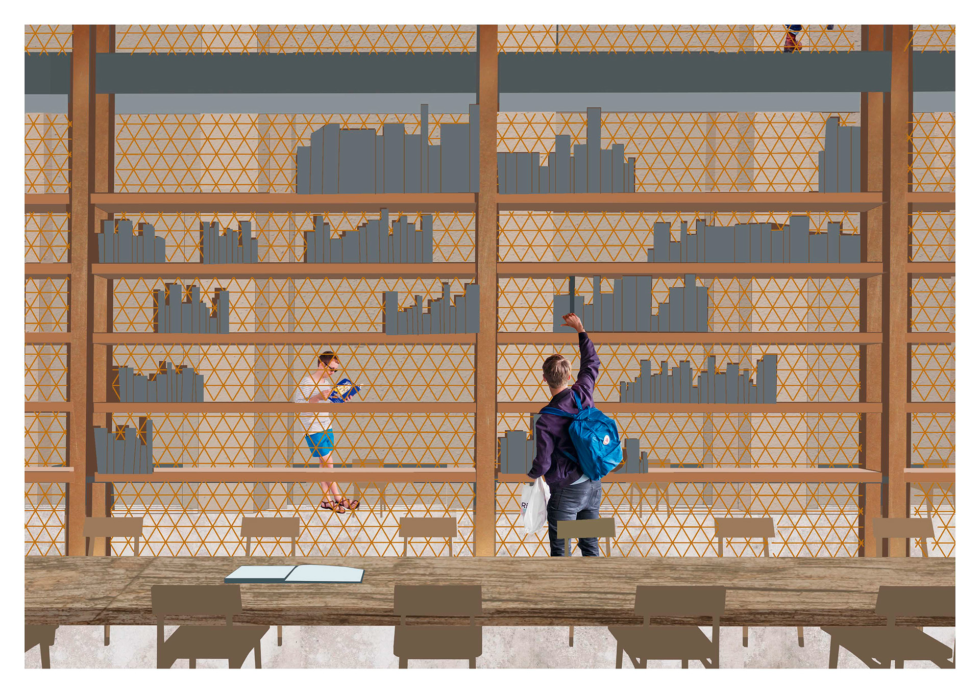 Study Hall Render