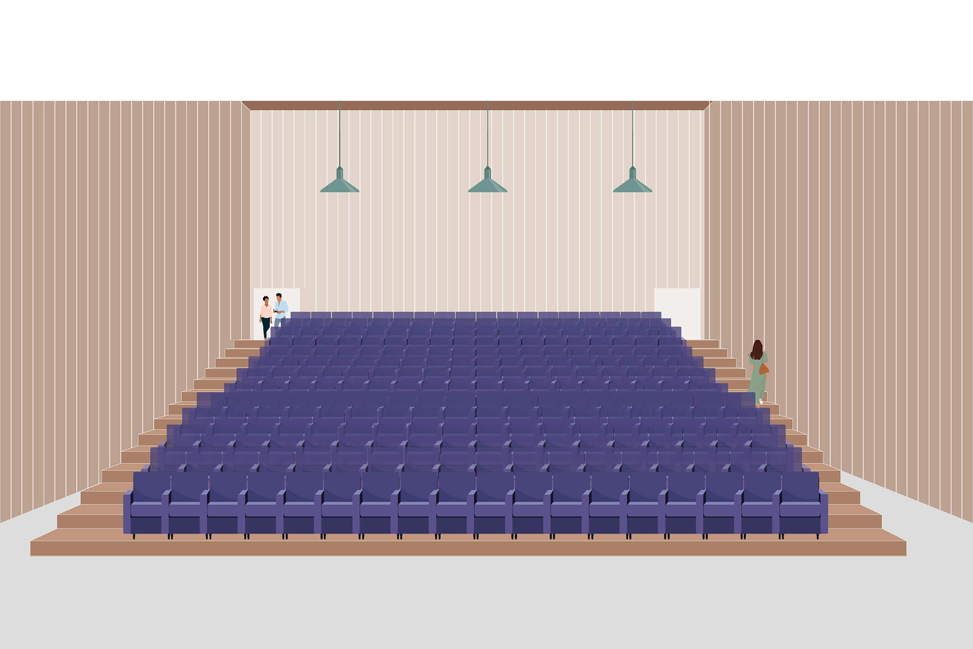 Concert Hall Render