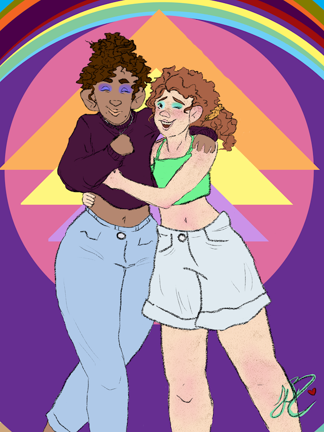 Renae and Casey