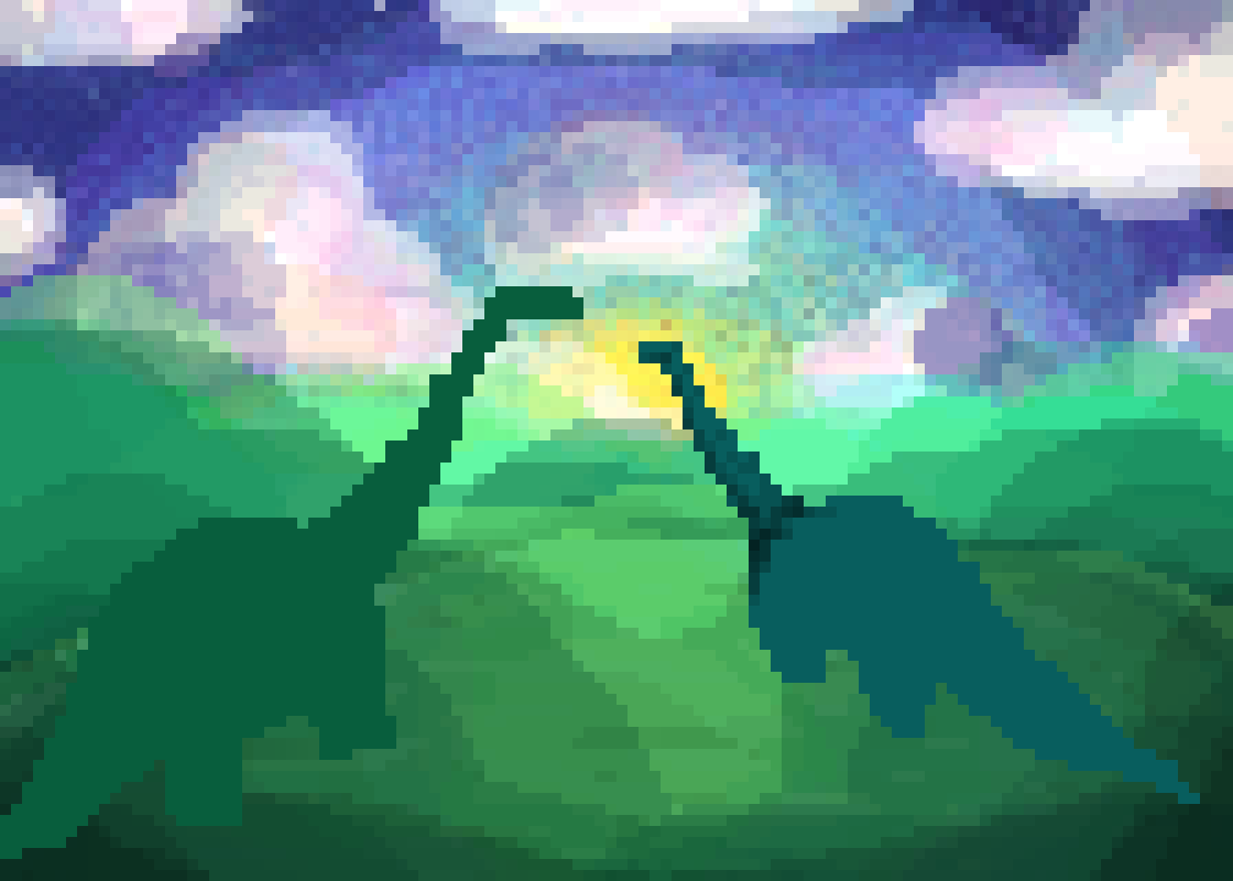 Elders of the Forest Overlooking the Sunrise