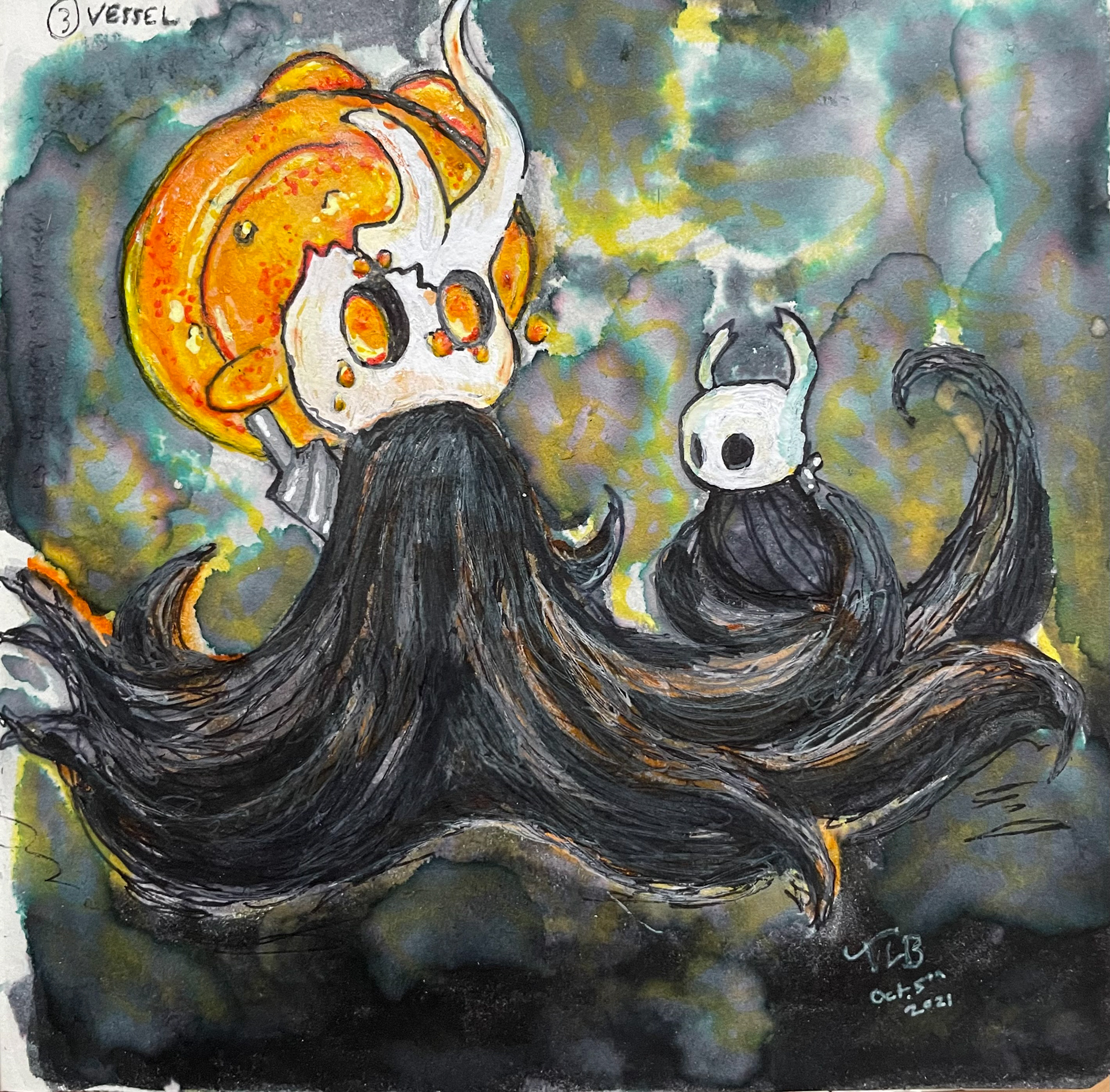 Vessel-featuring characters from Team Cherry's Hollow Knight