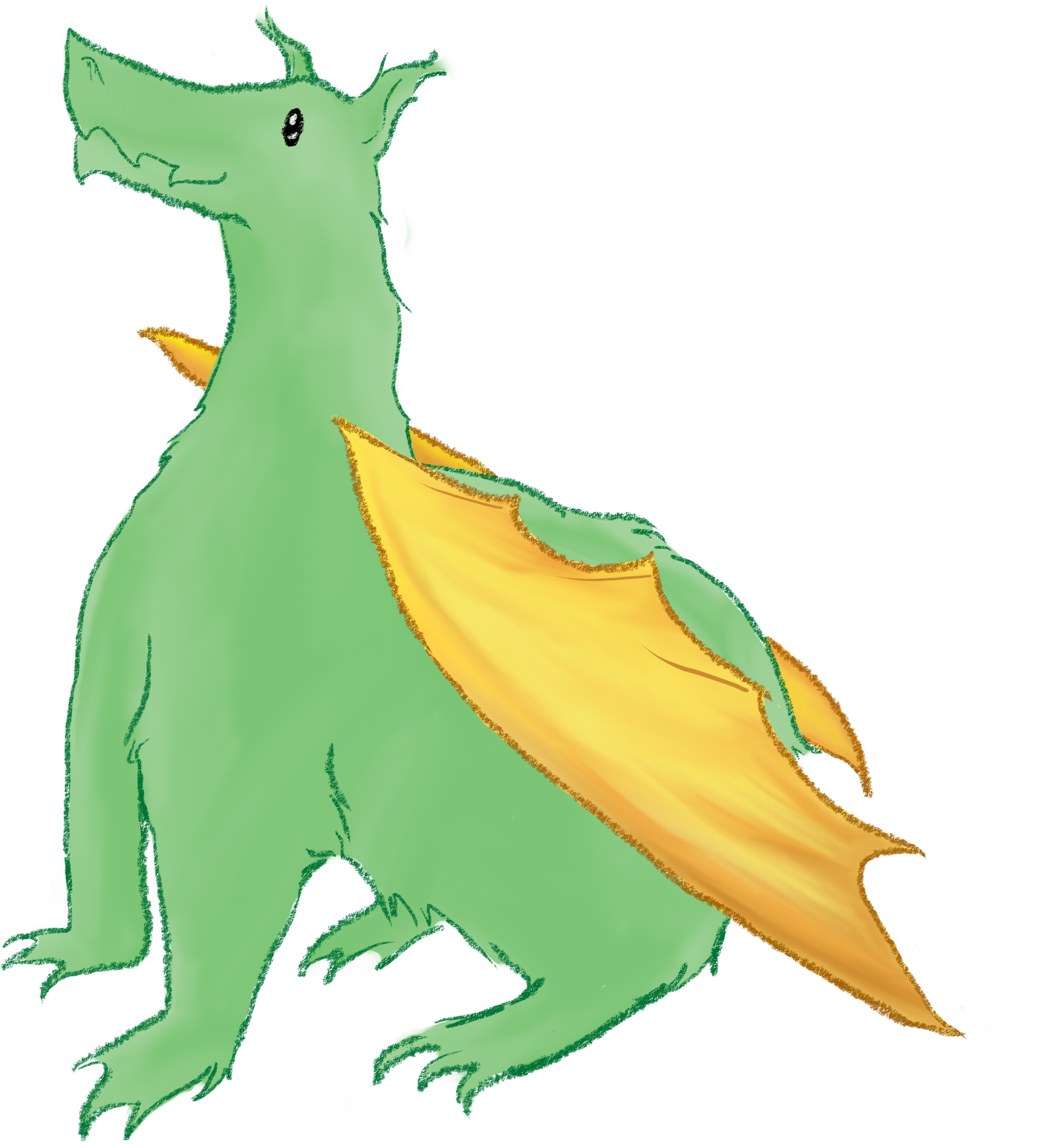 Happy Green Dragon