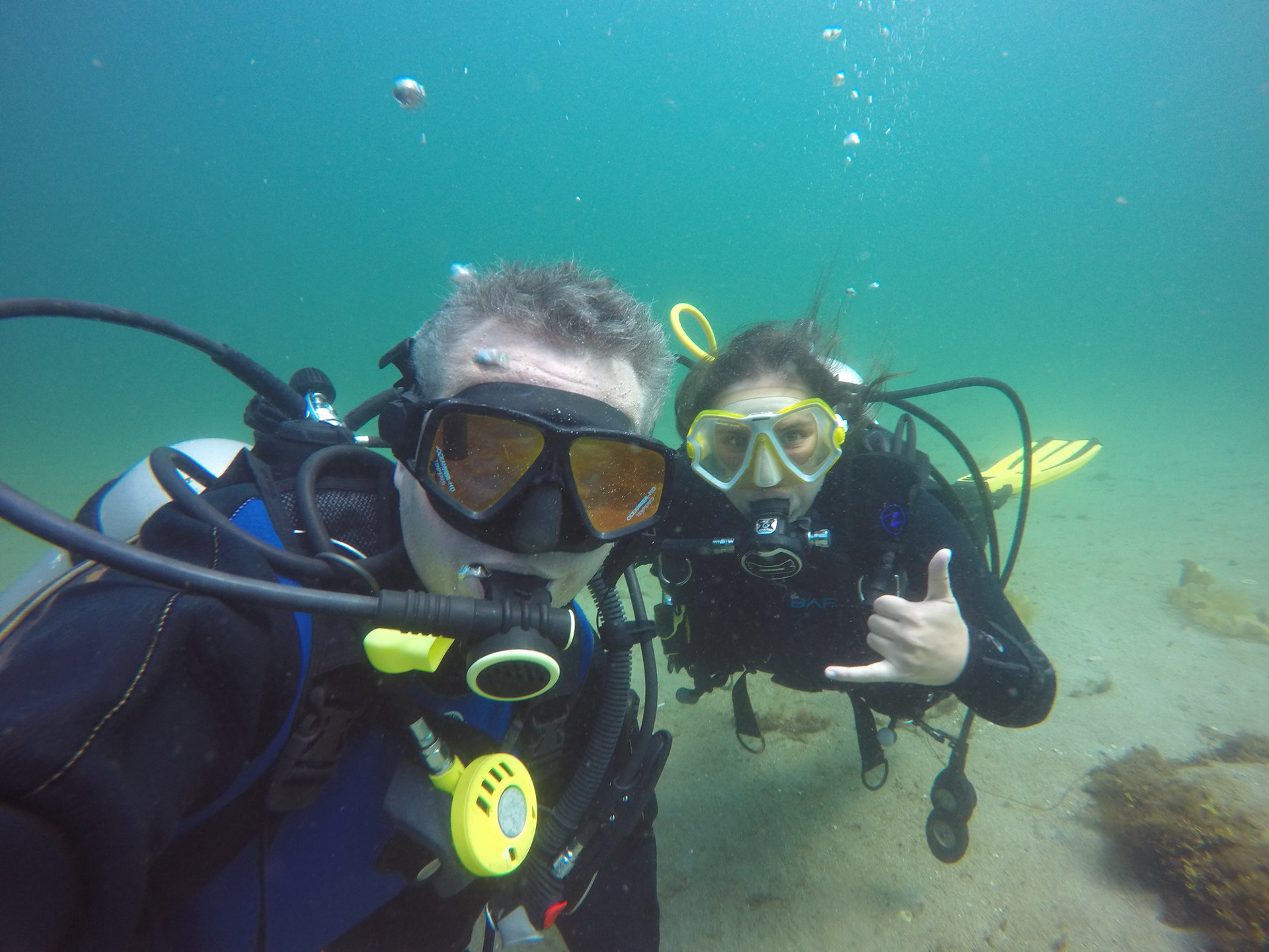 Diving with the Stokesbury lab