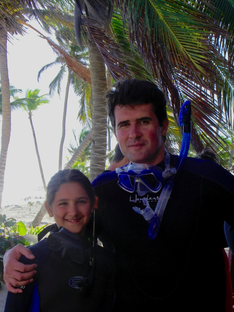 1st dive