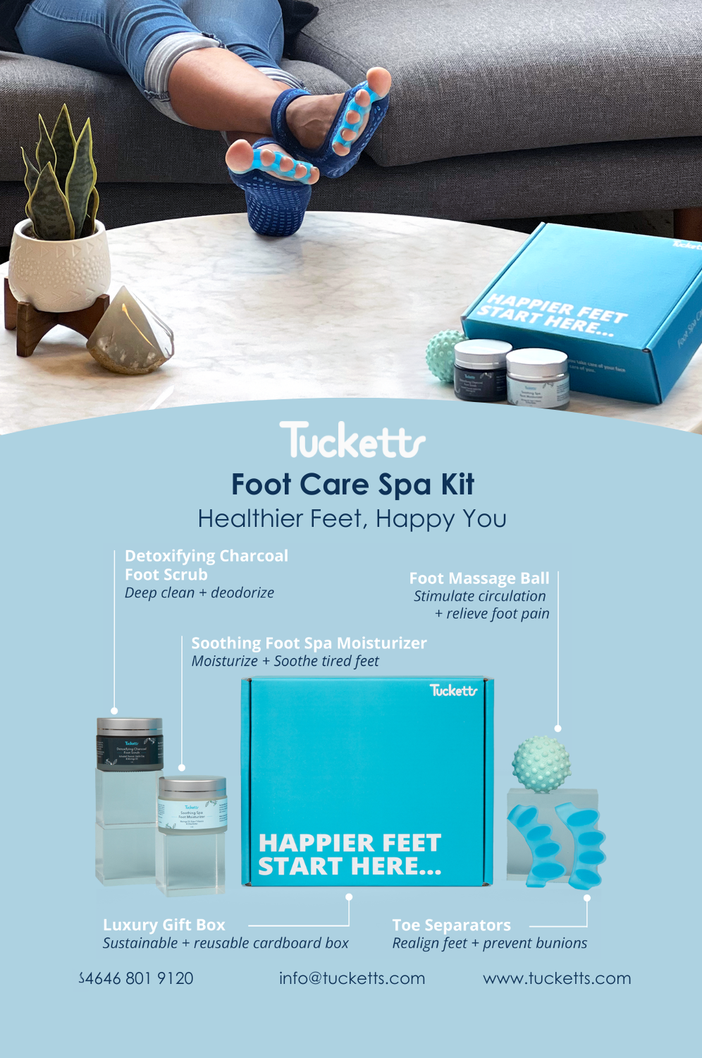 Flyer design for NY trade show.