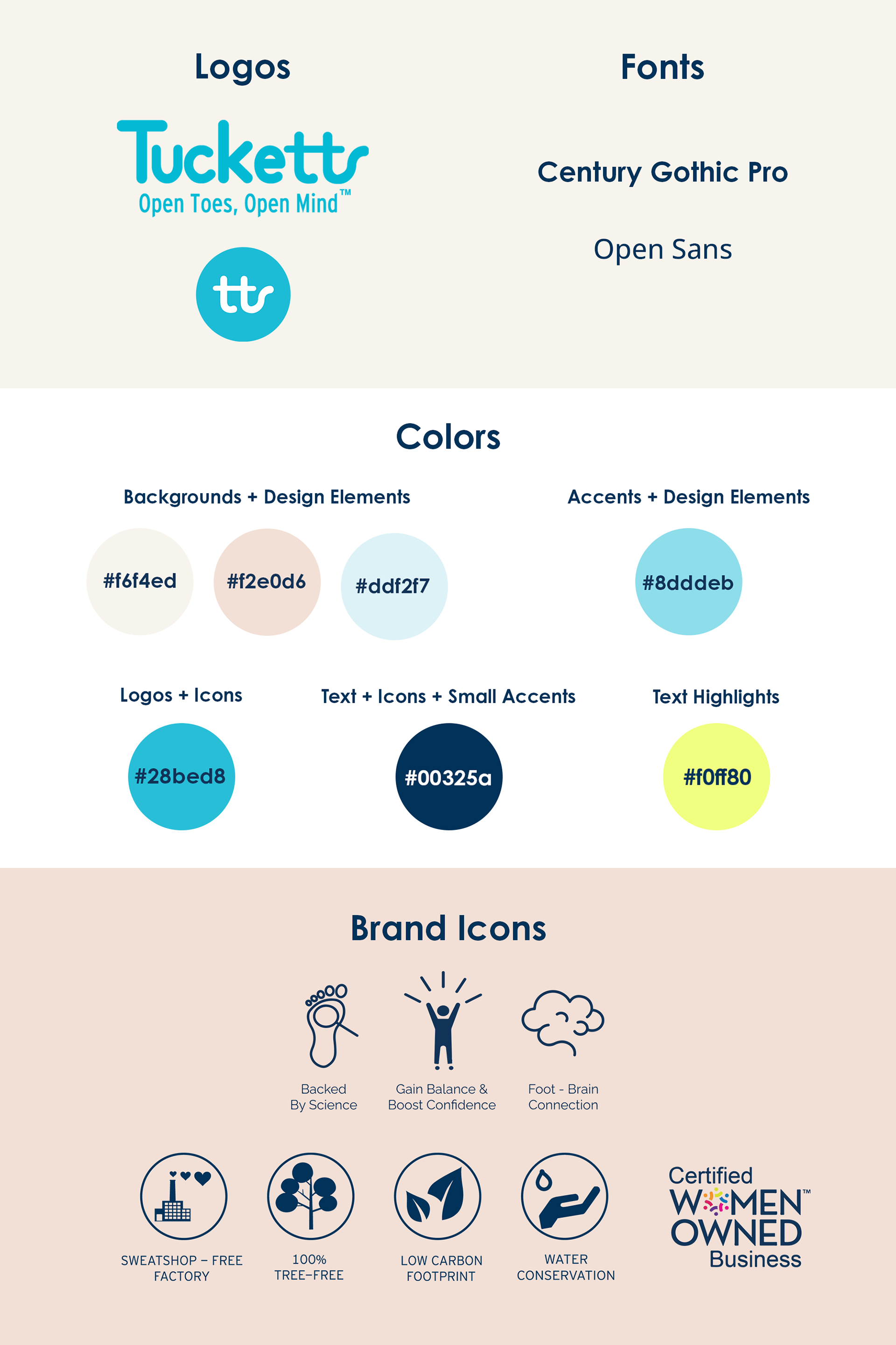 Compiled a brand color palette & visual identity chart for consistent branding across teams and platforms.