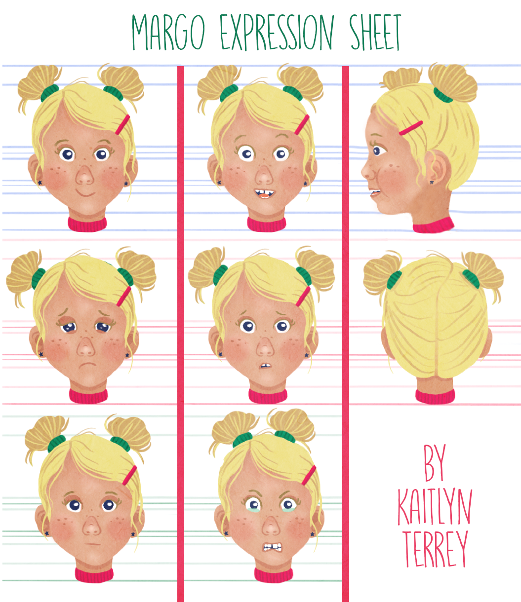 xpression sheet for a client's children's book
