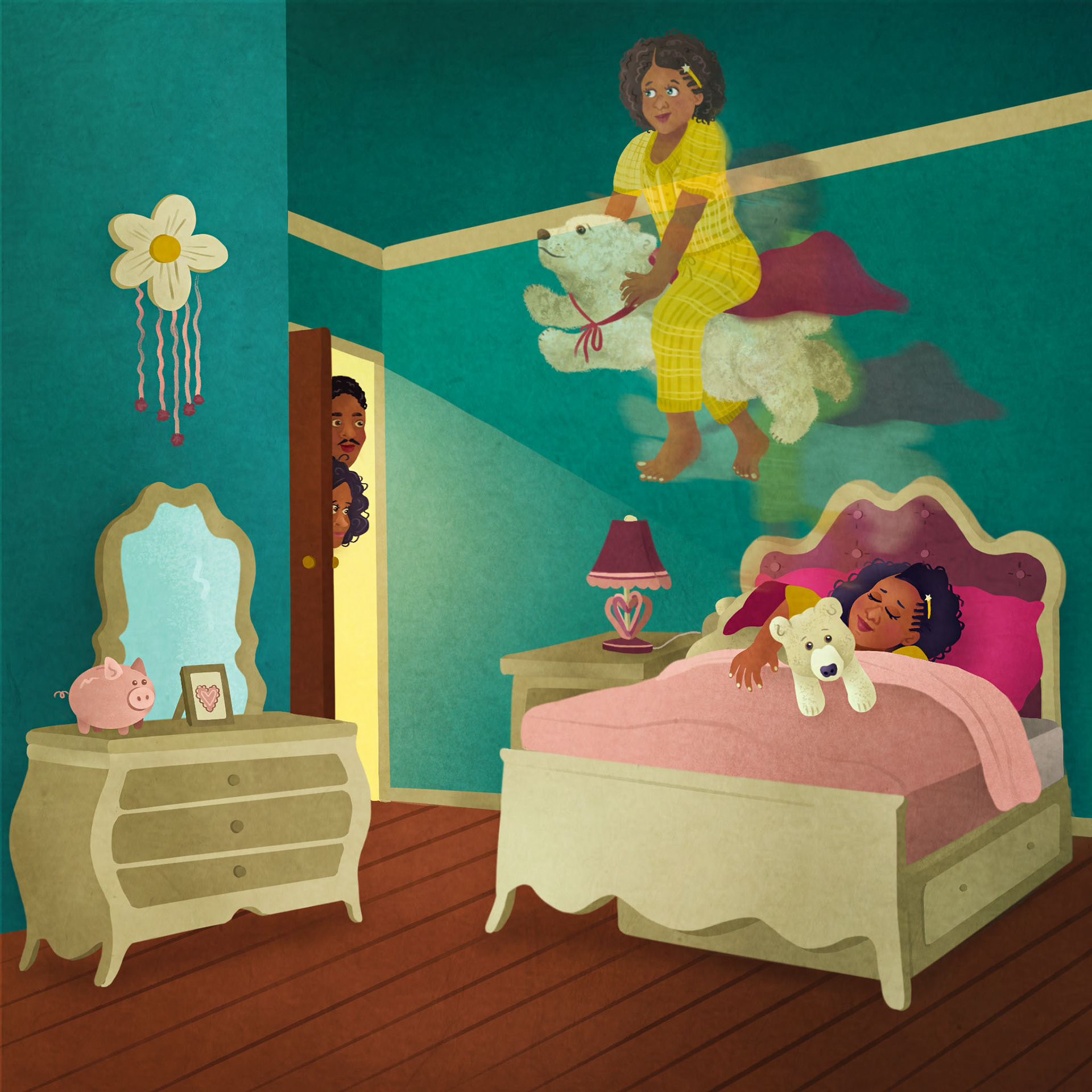 "Henry and Robinette" Client's Children's Book Illustration