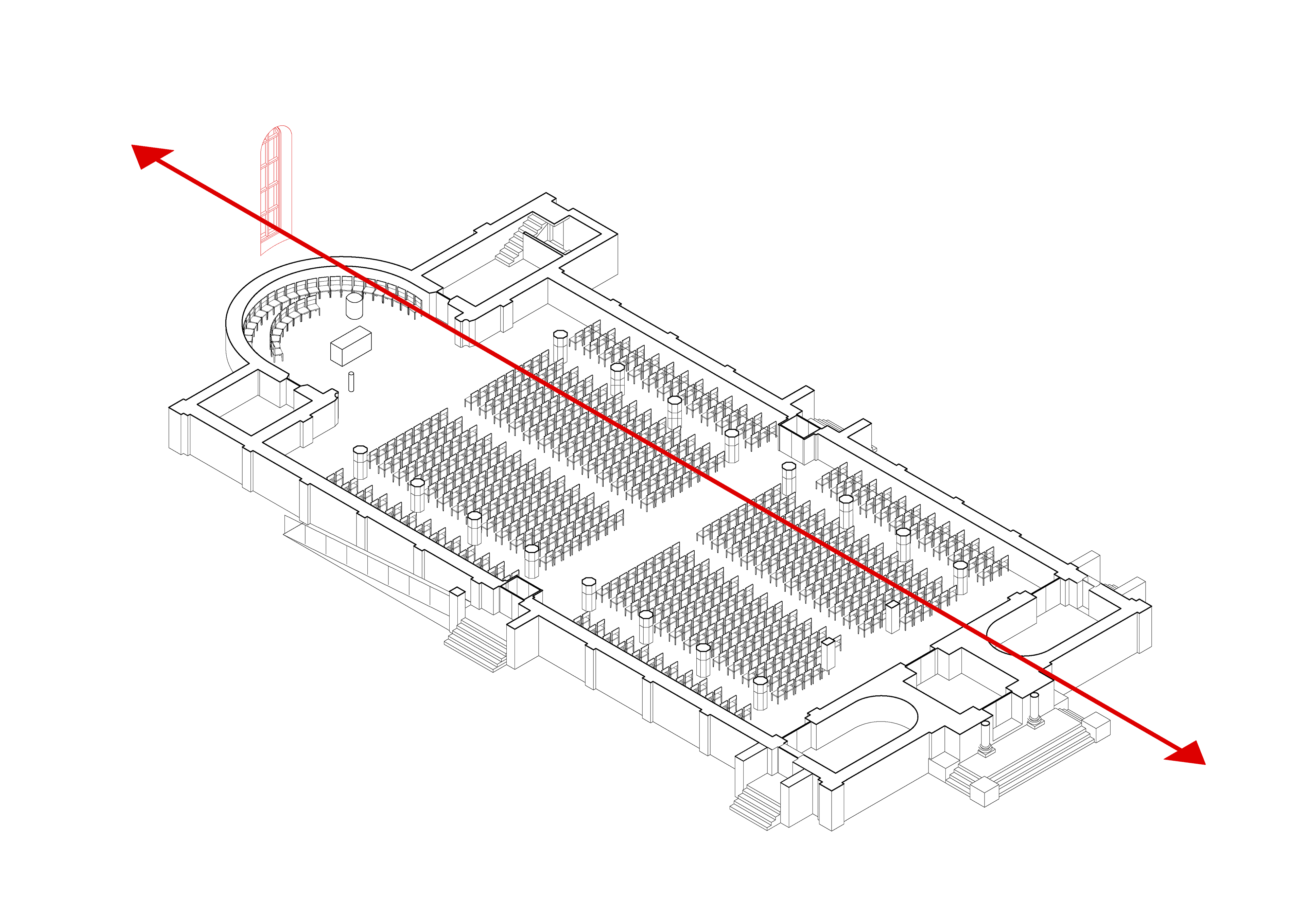 zentrale Achse