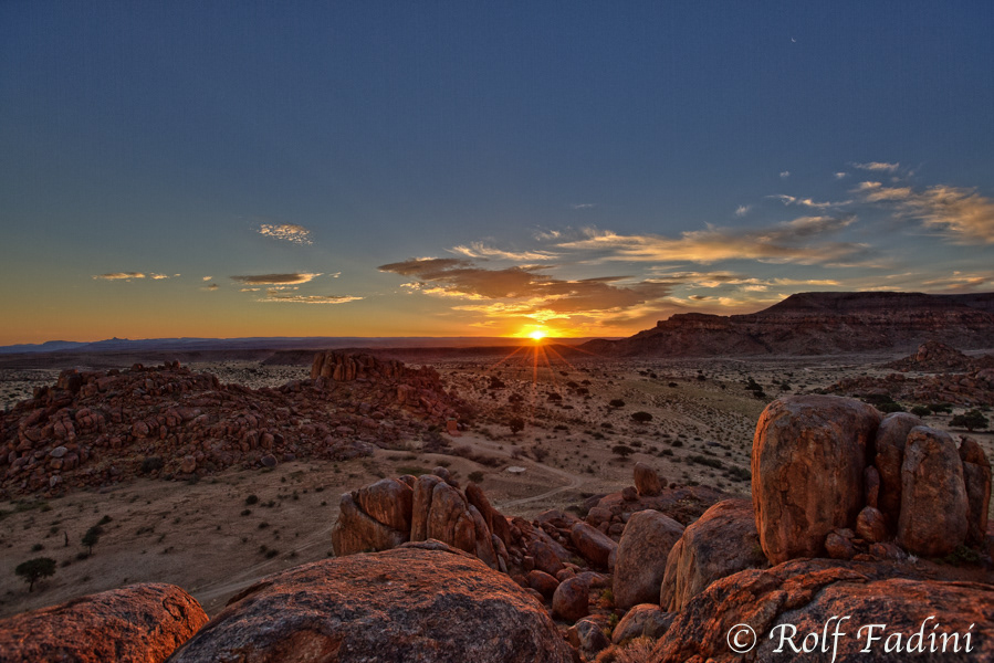 Namibia 22 - Fish River Region Sonnenuntergang