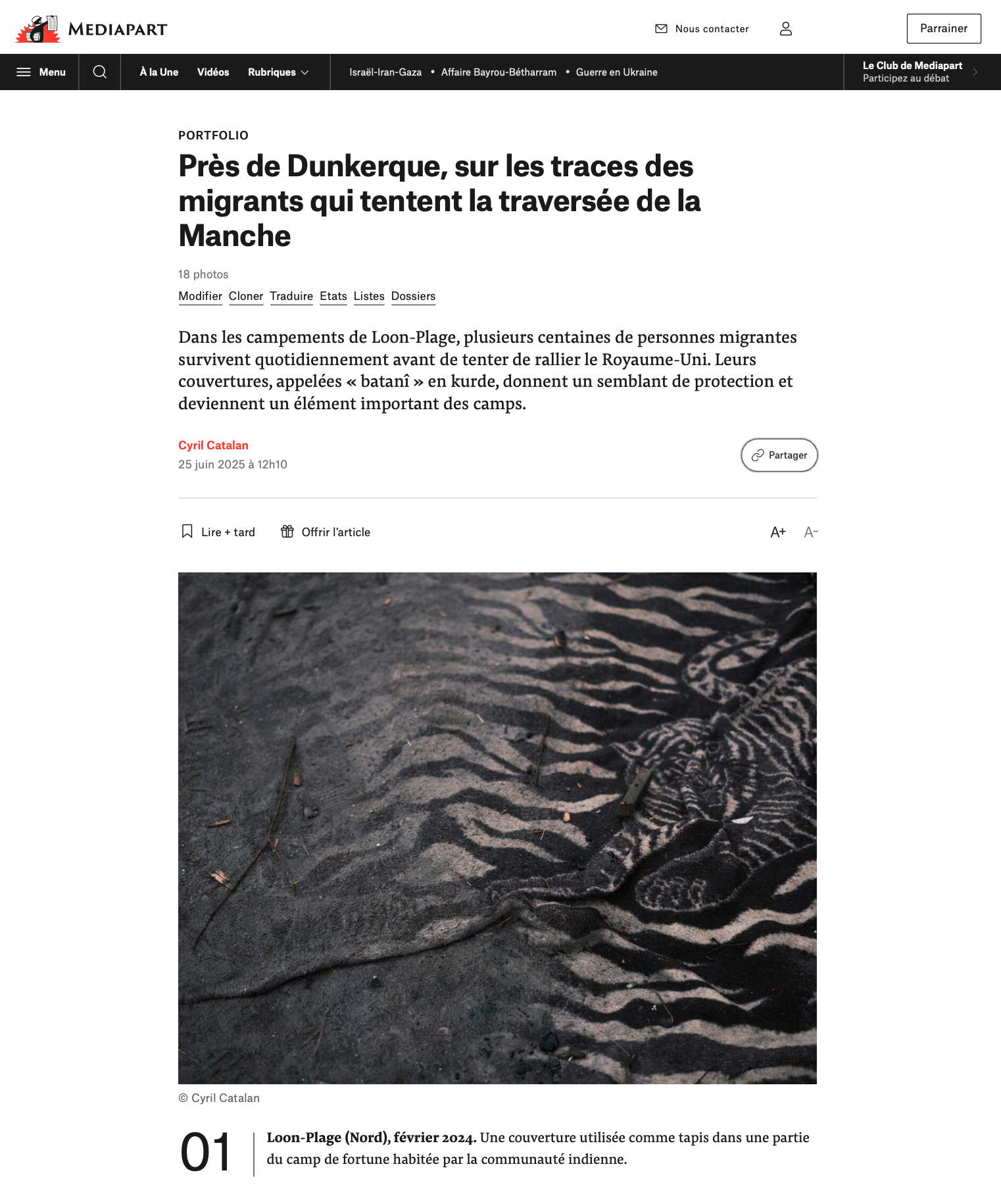 Portfolio Mediapart, 25.06.2025