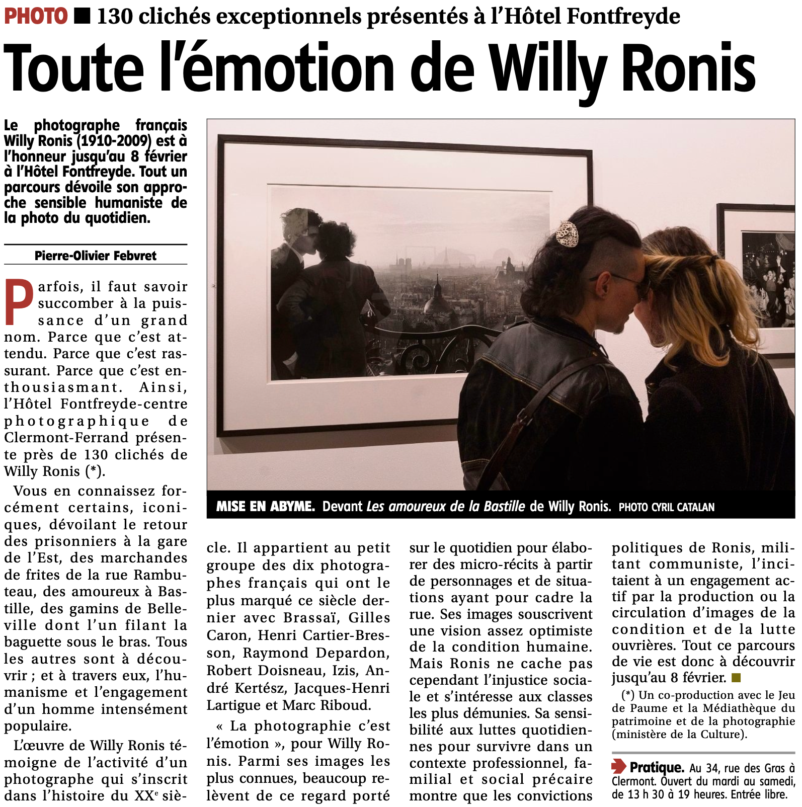 La Montagne, 19.10.2025