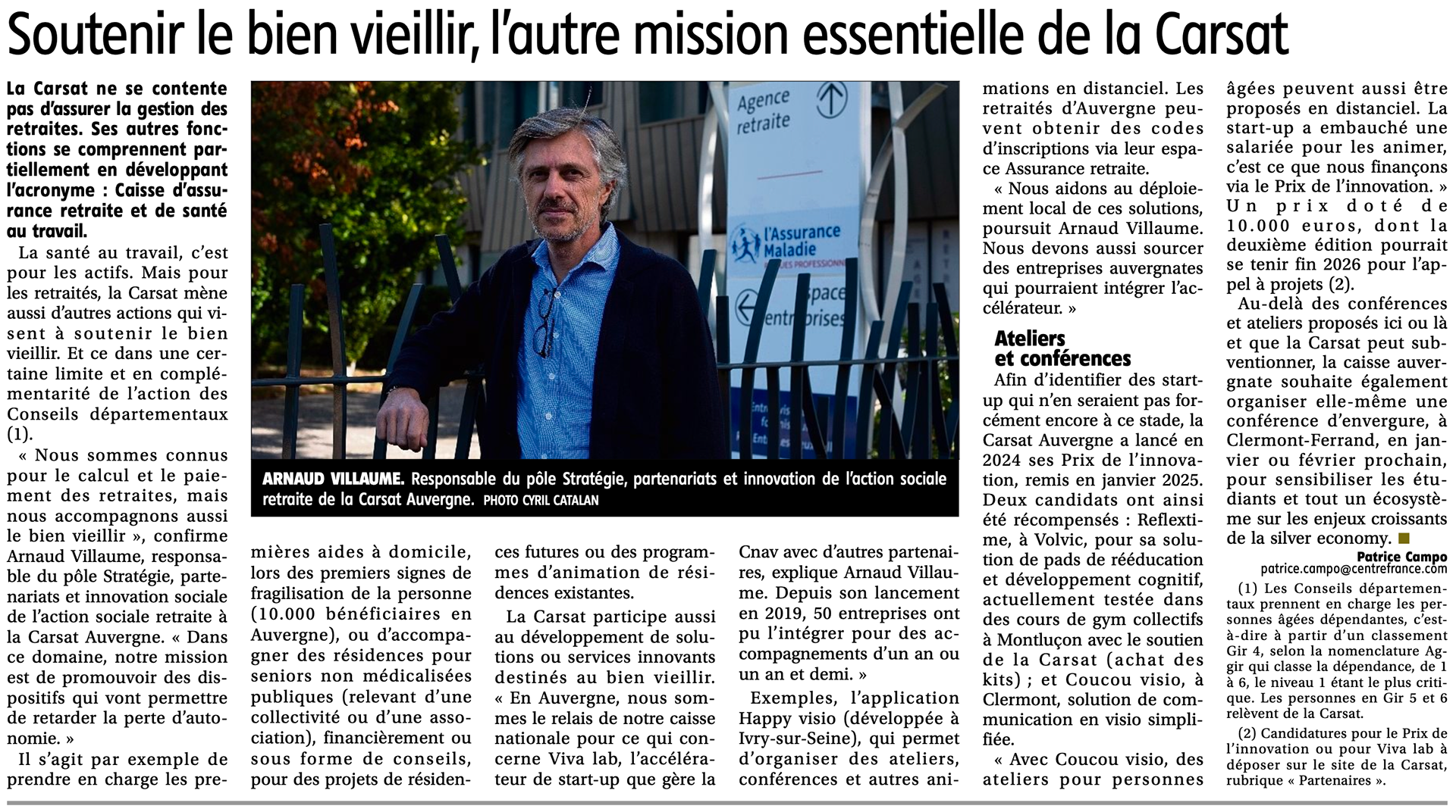 La Montagne, 20.11.2025