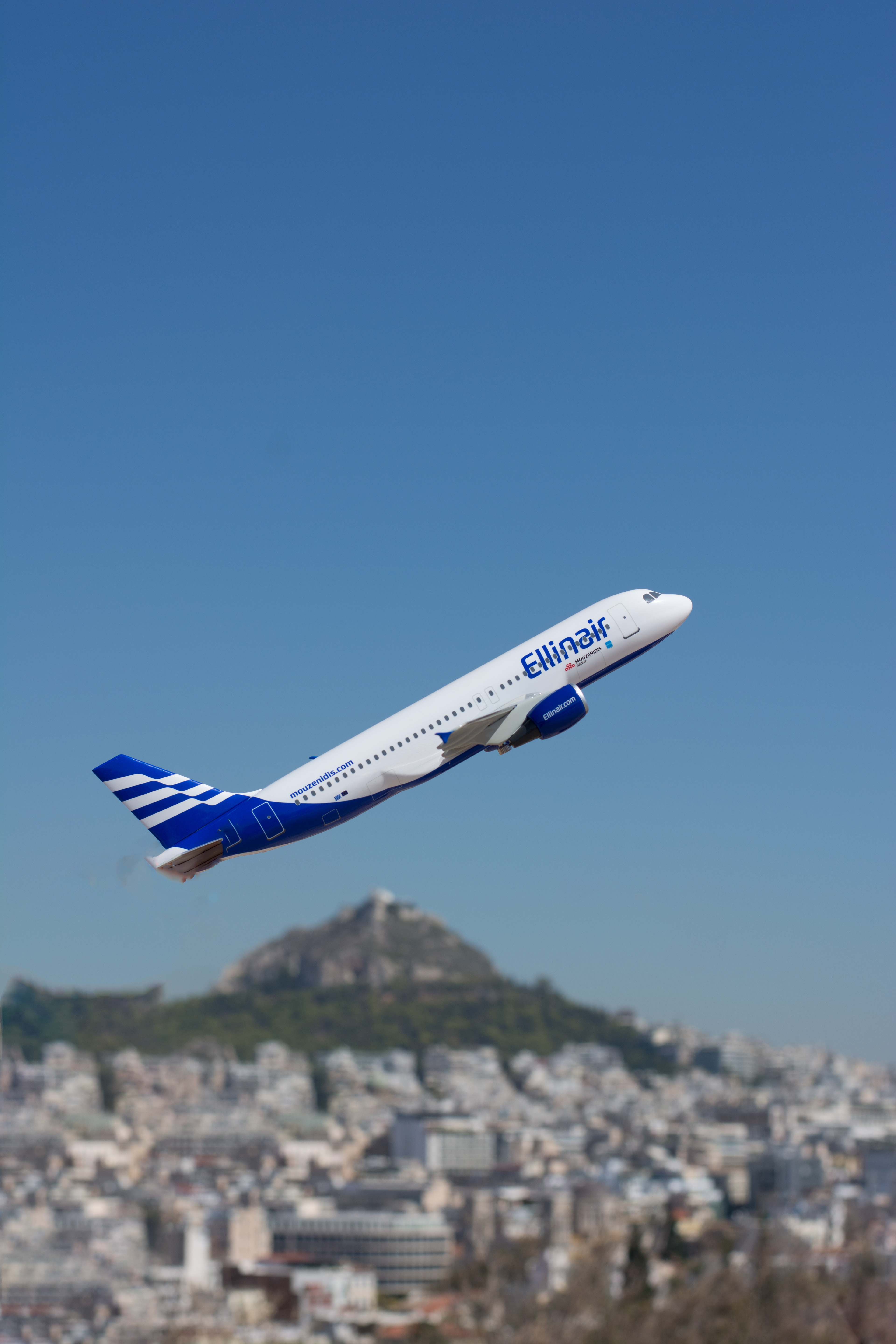 Φωτογράφιση για την αεροπορική Ellinair