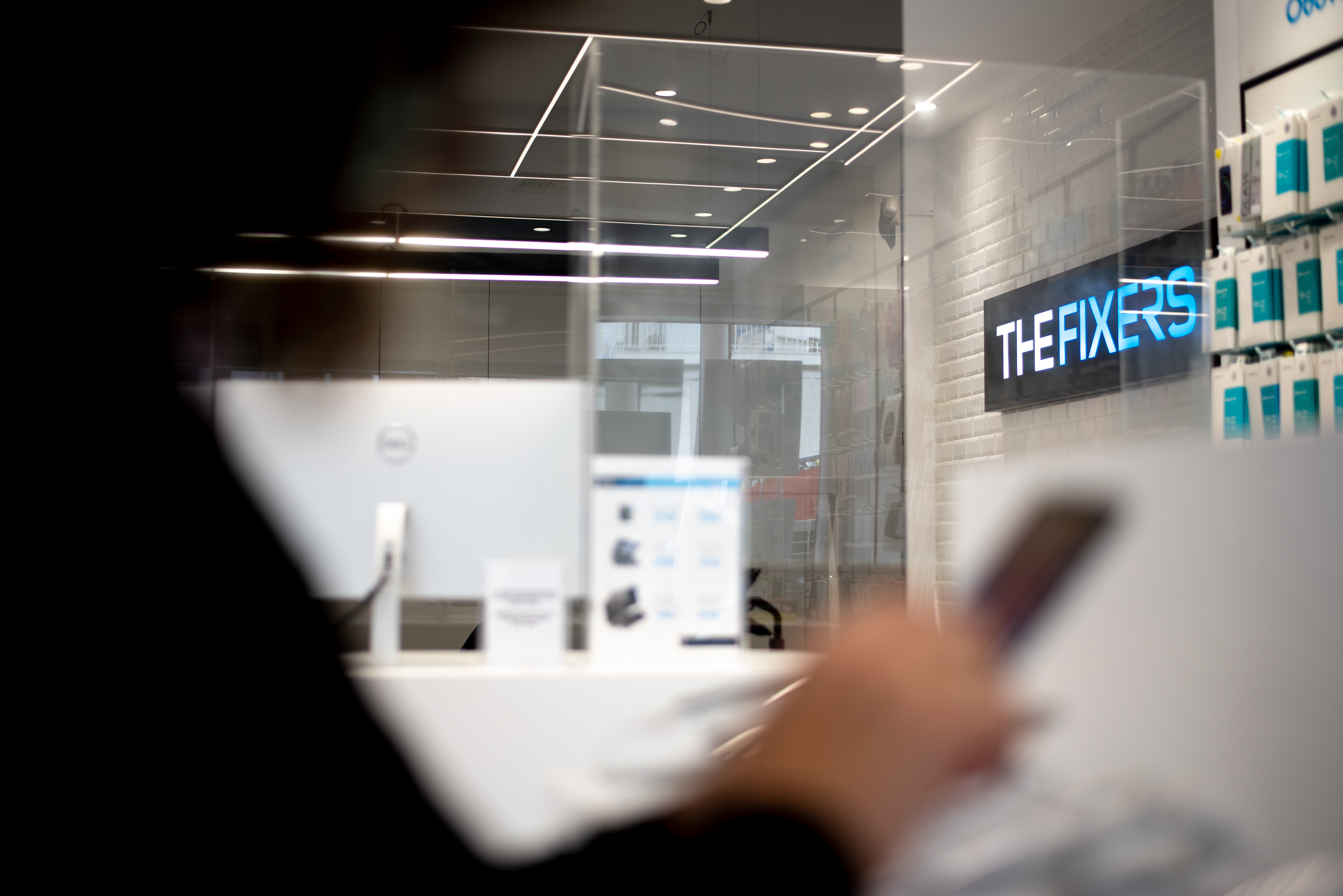 Φωτογράφιση για το κατάστημα Thefixers, Γλυφάδα