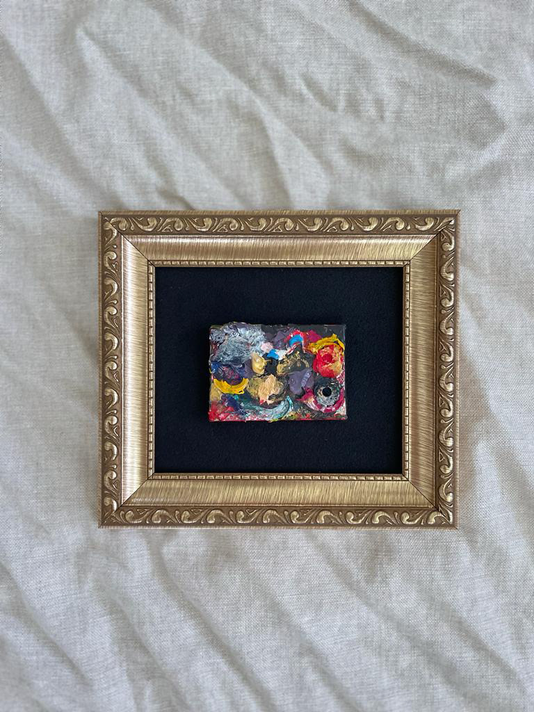 Sold- Original with dried paints