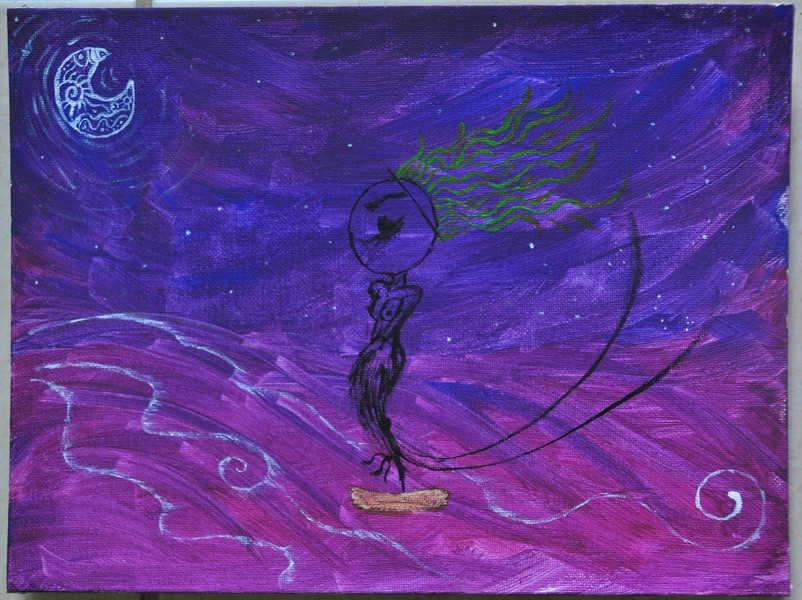 Sold - Joan Miro's "Bathing Woman" Interpretation