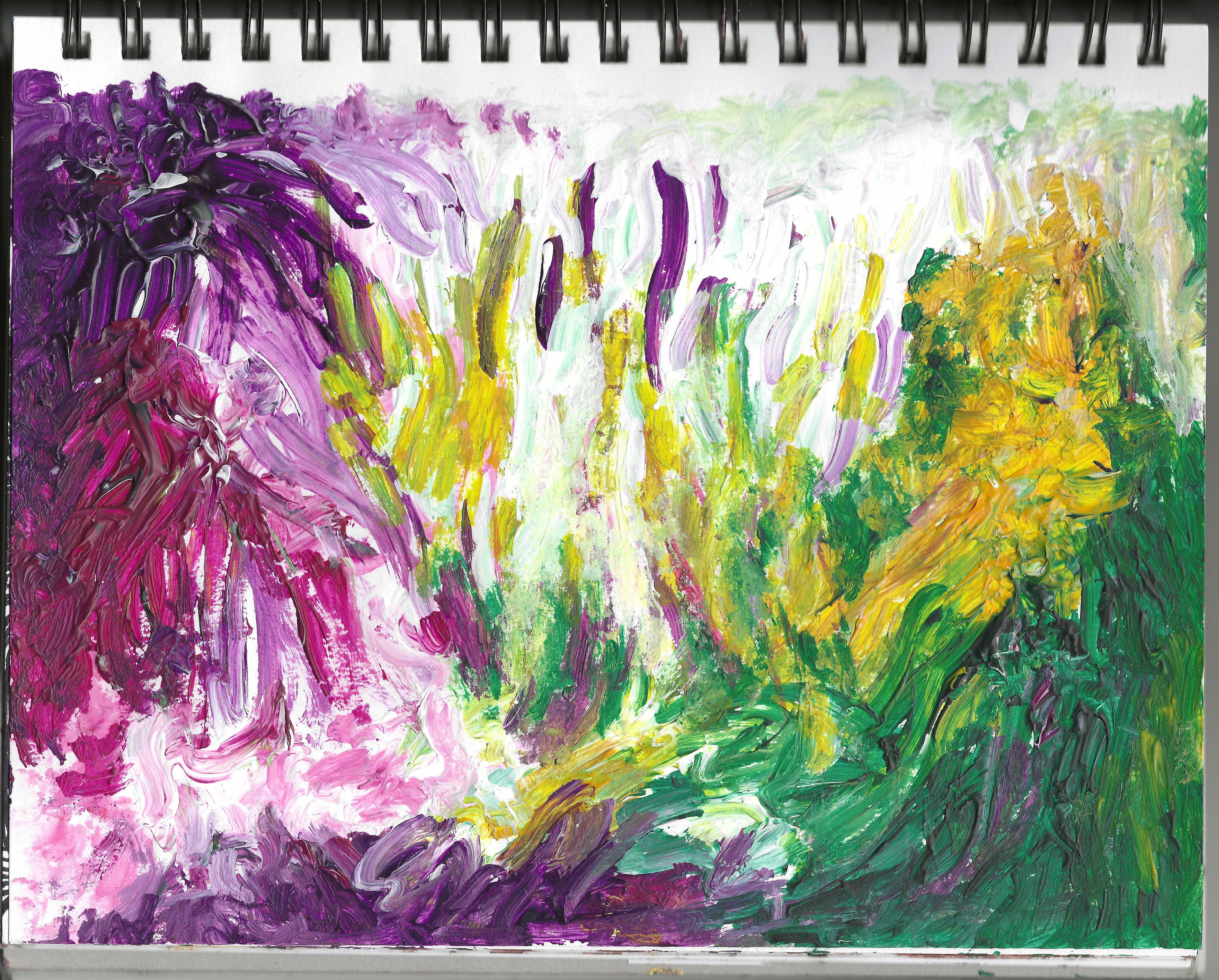 $45 - Bosque in oils