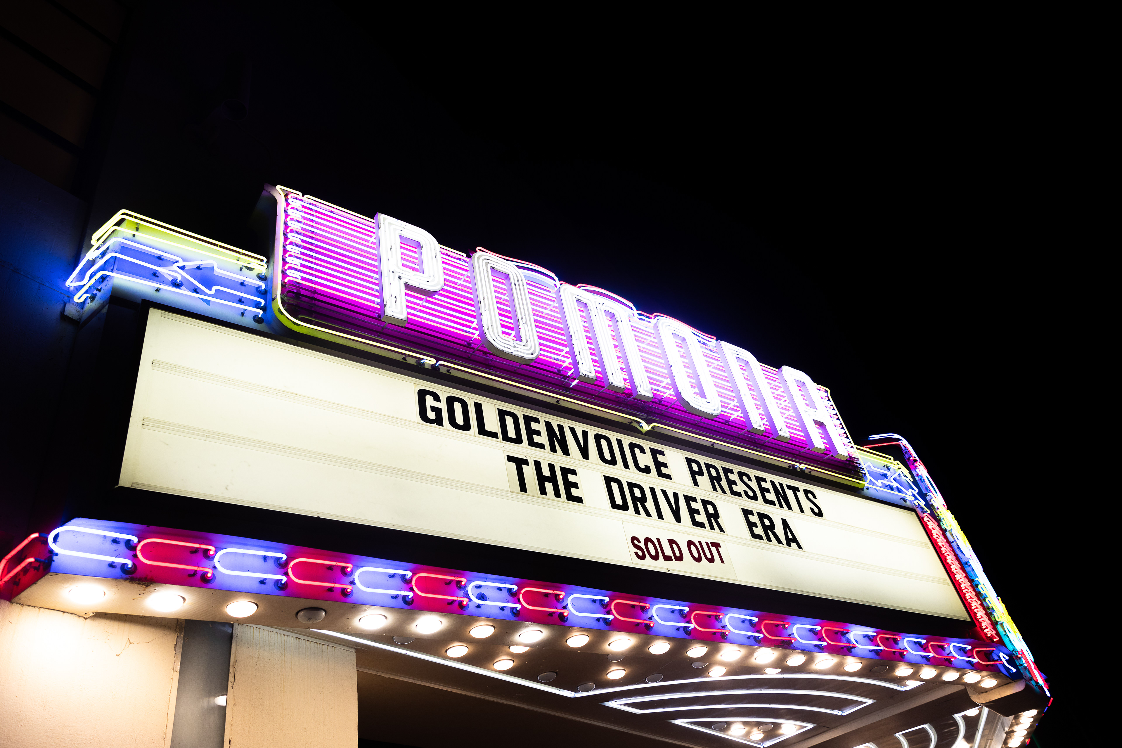 The Driver Era @ Fox Theatre in Pomona 