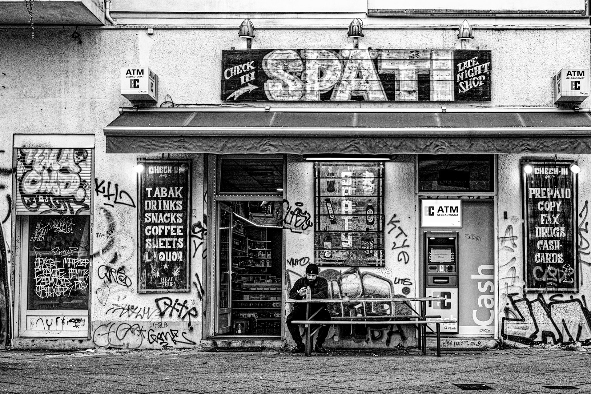 Späti - late night shop in Berlin Neukölln